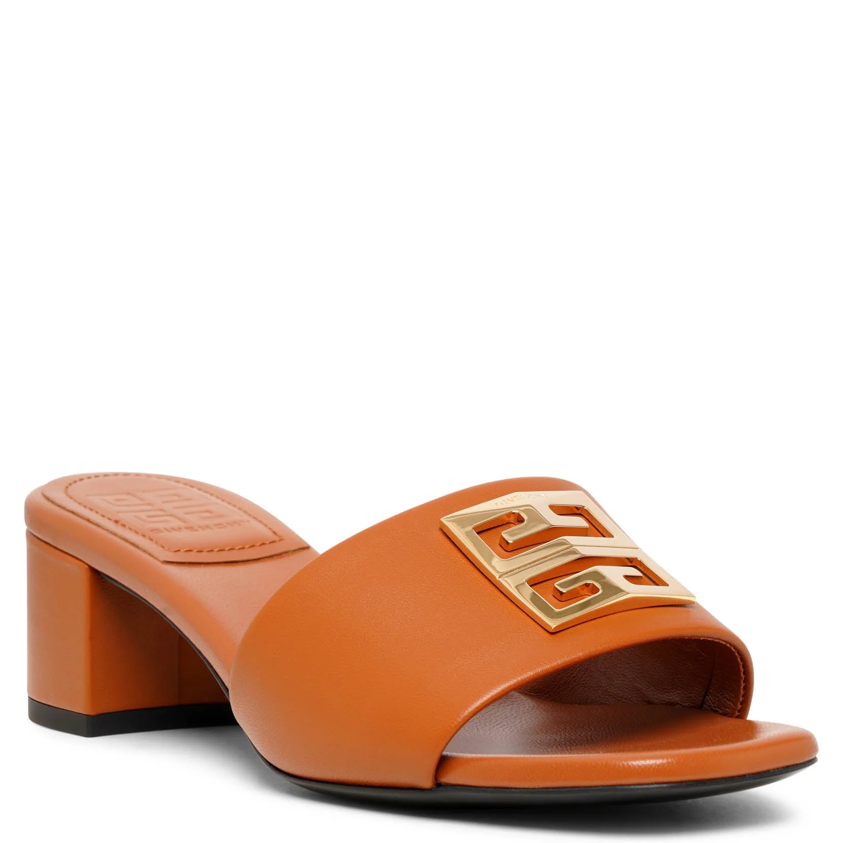 4G beige leather mule sandals - Image 3