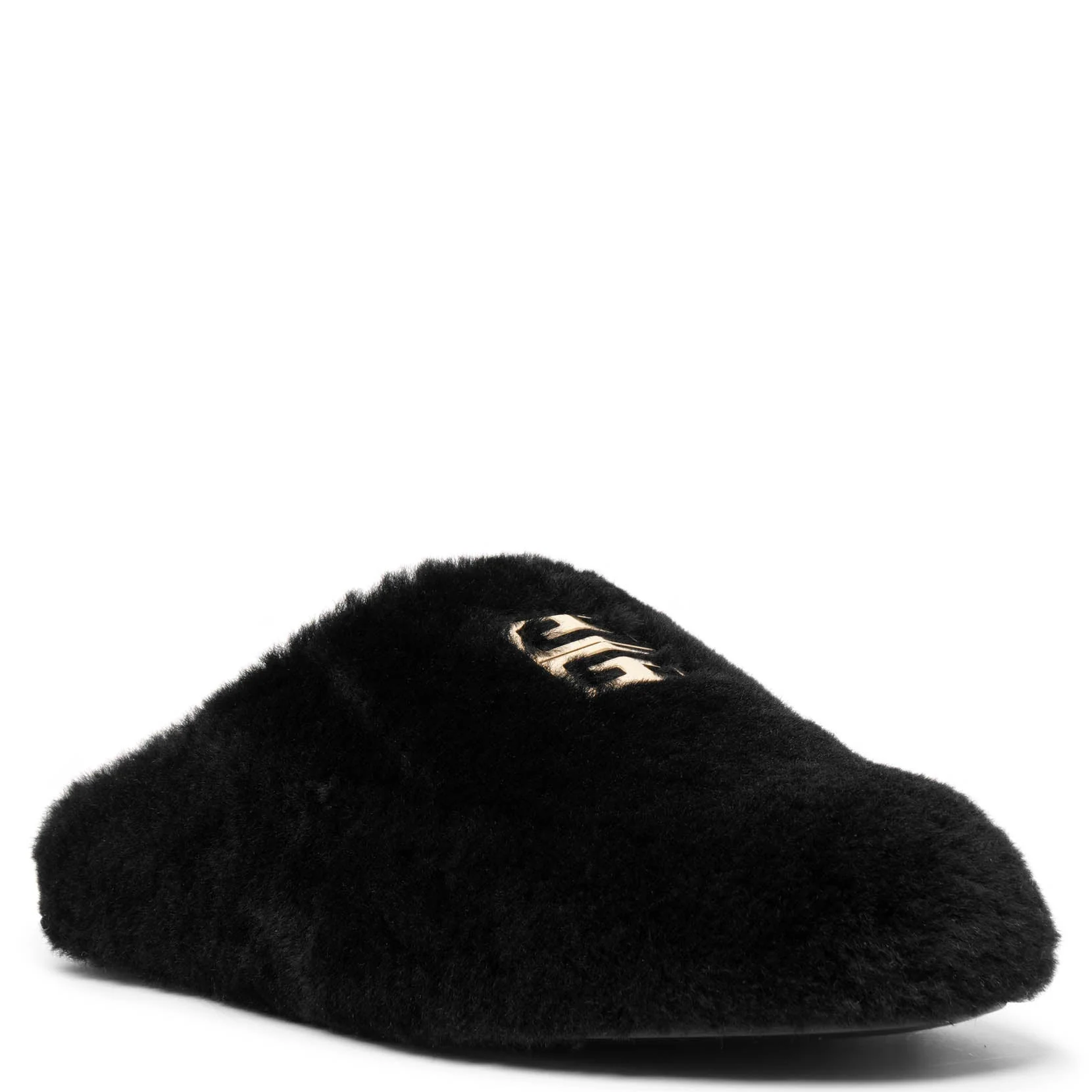 4G black fur flats - Image 3