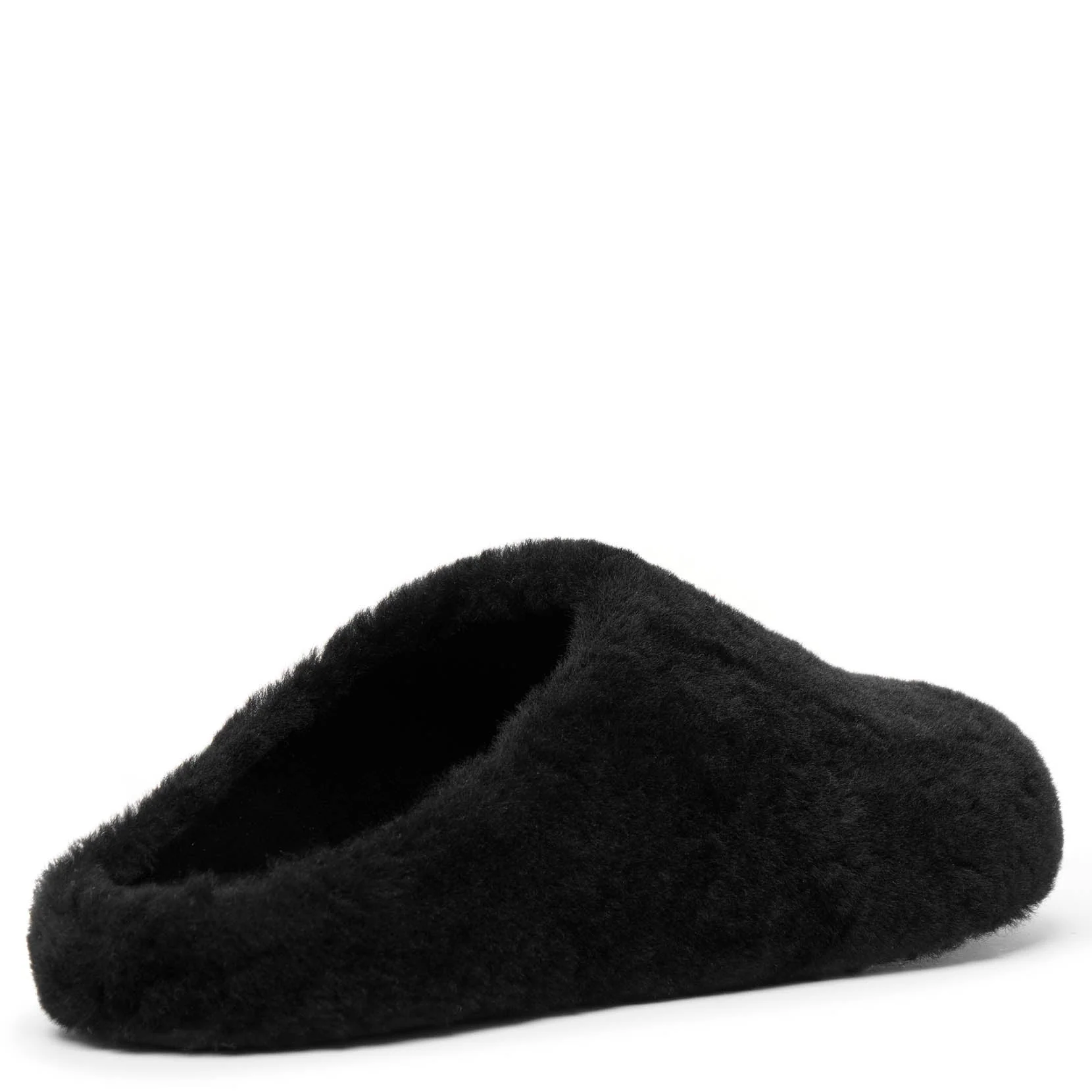 4G black fur flats - Image 4