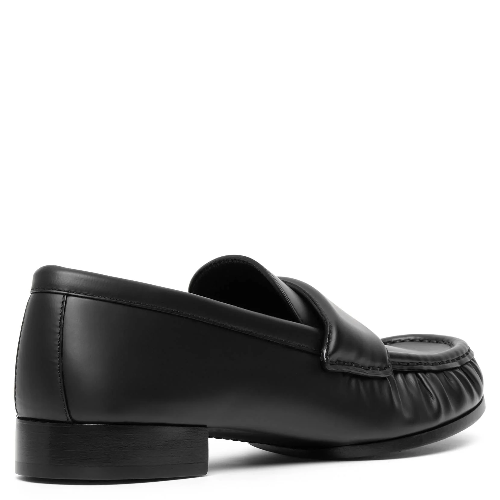 4G black leather loafers - Image 4