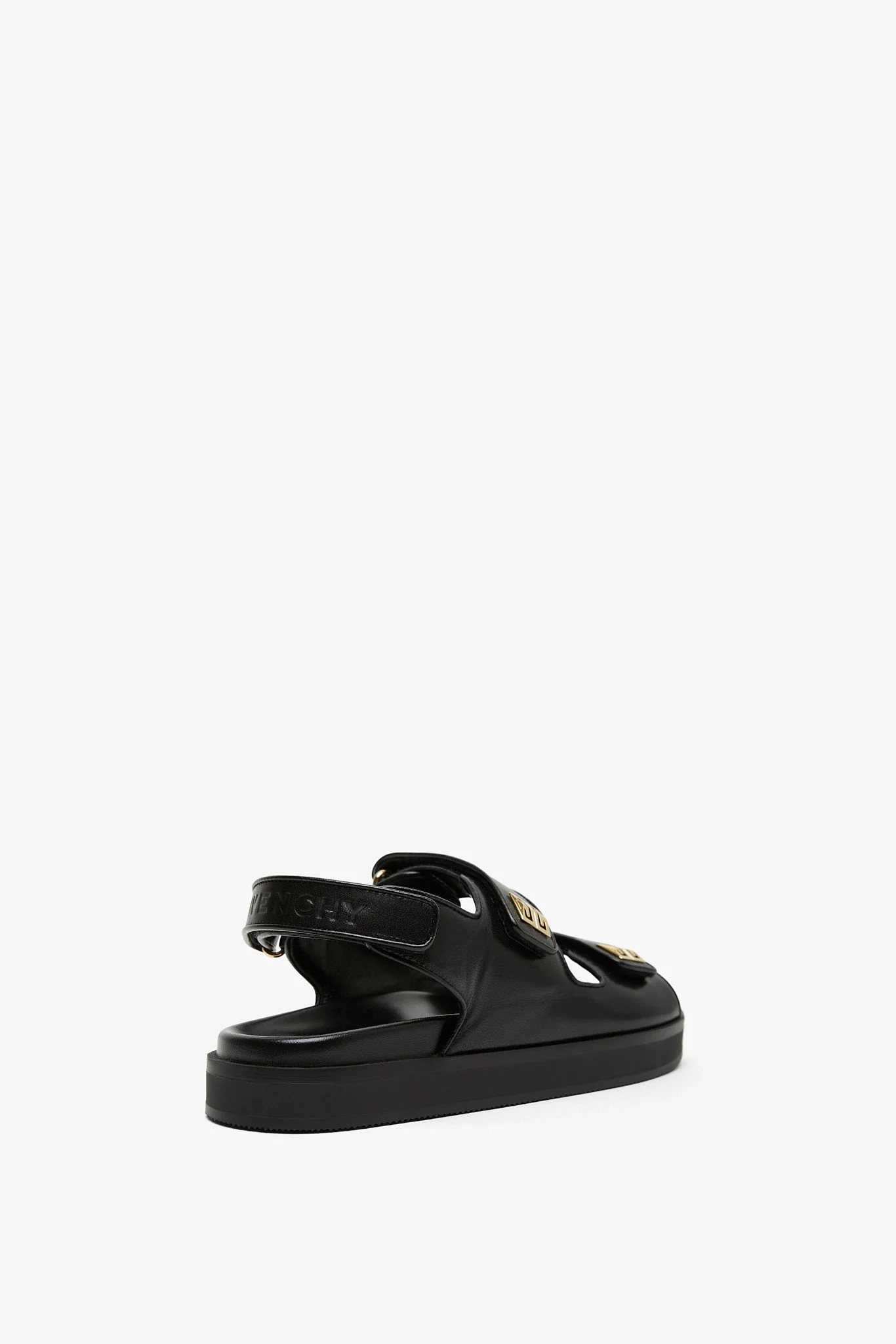 4G black strap flat sandals - Image 3