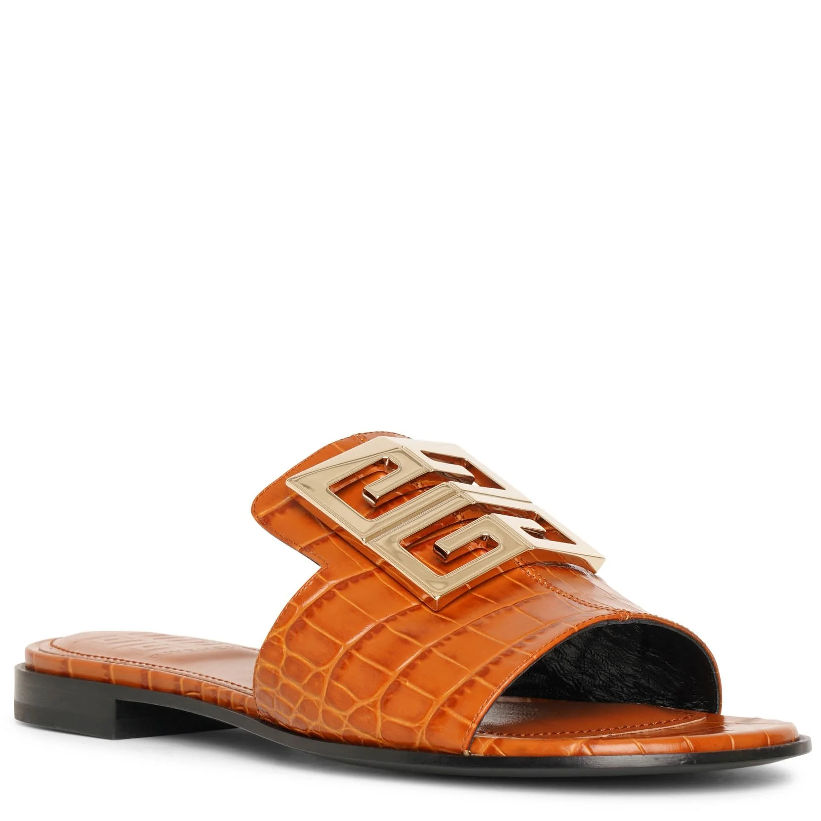 4G embossed leather sandals - Image 3