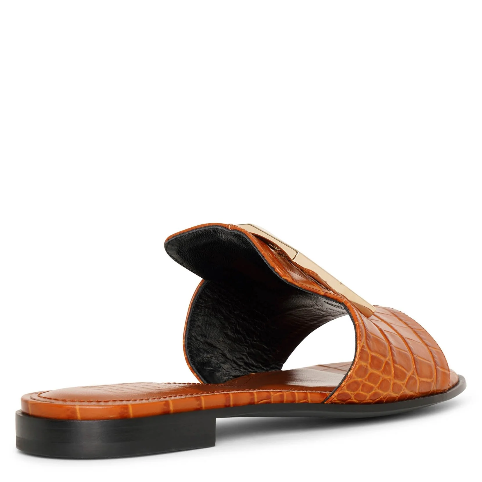 4G embossed leather sandals - Image 4