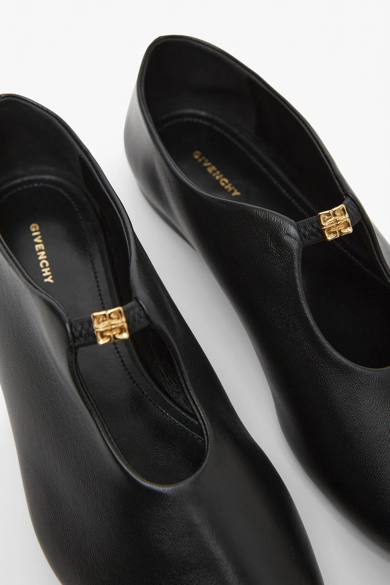 4G liquid black ballerinas - Image 3