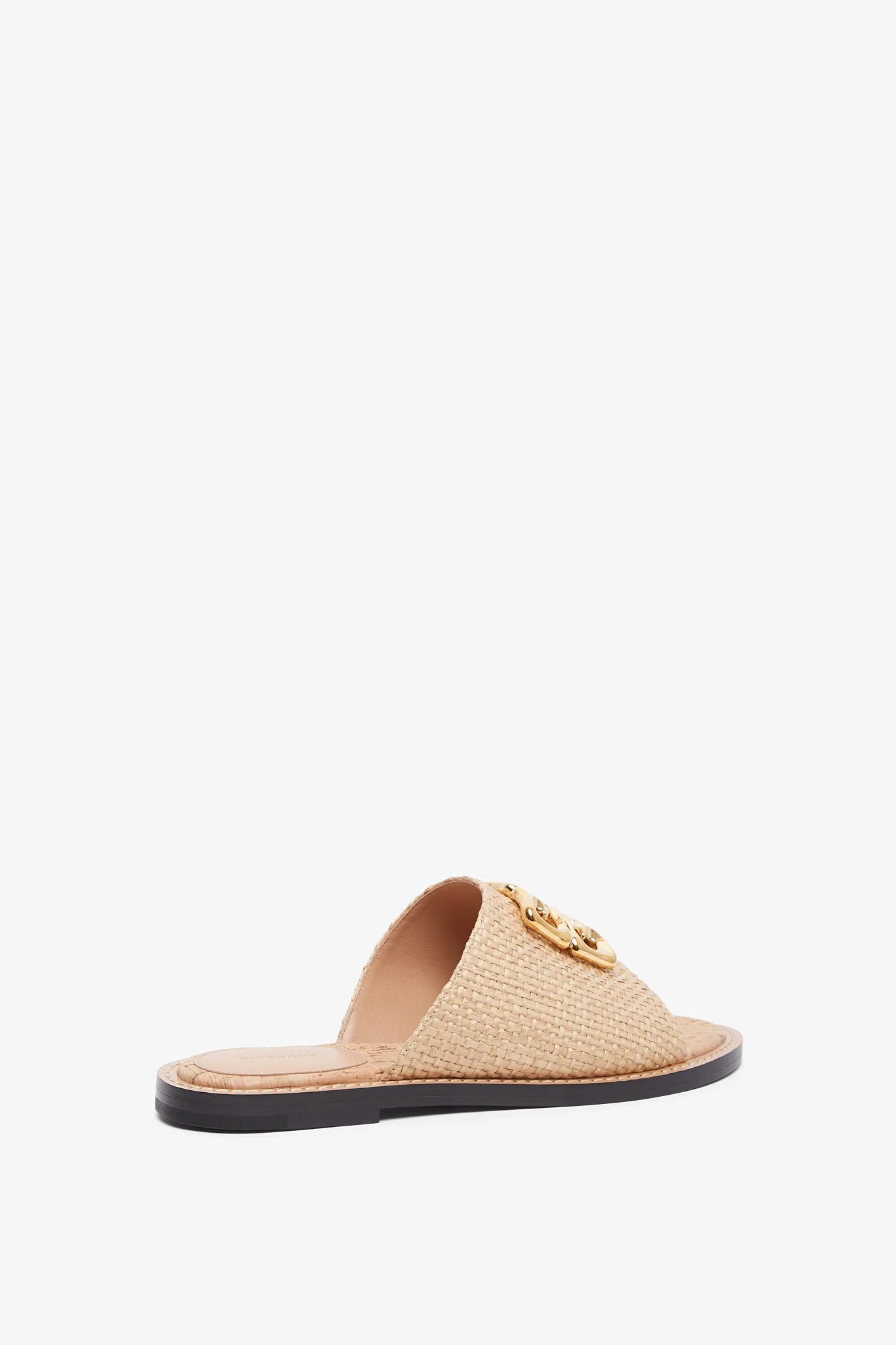 4G liquid raffia flat mules - Image 3