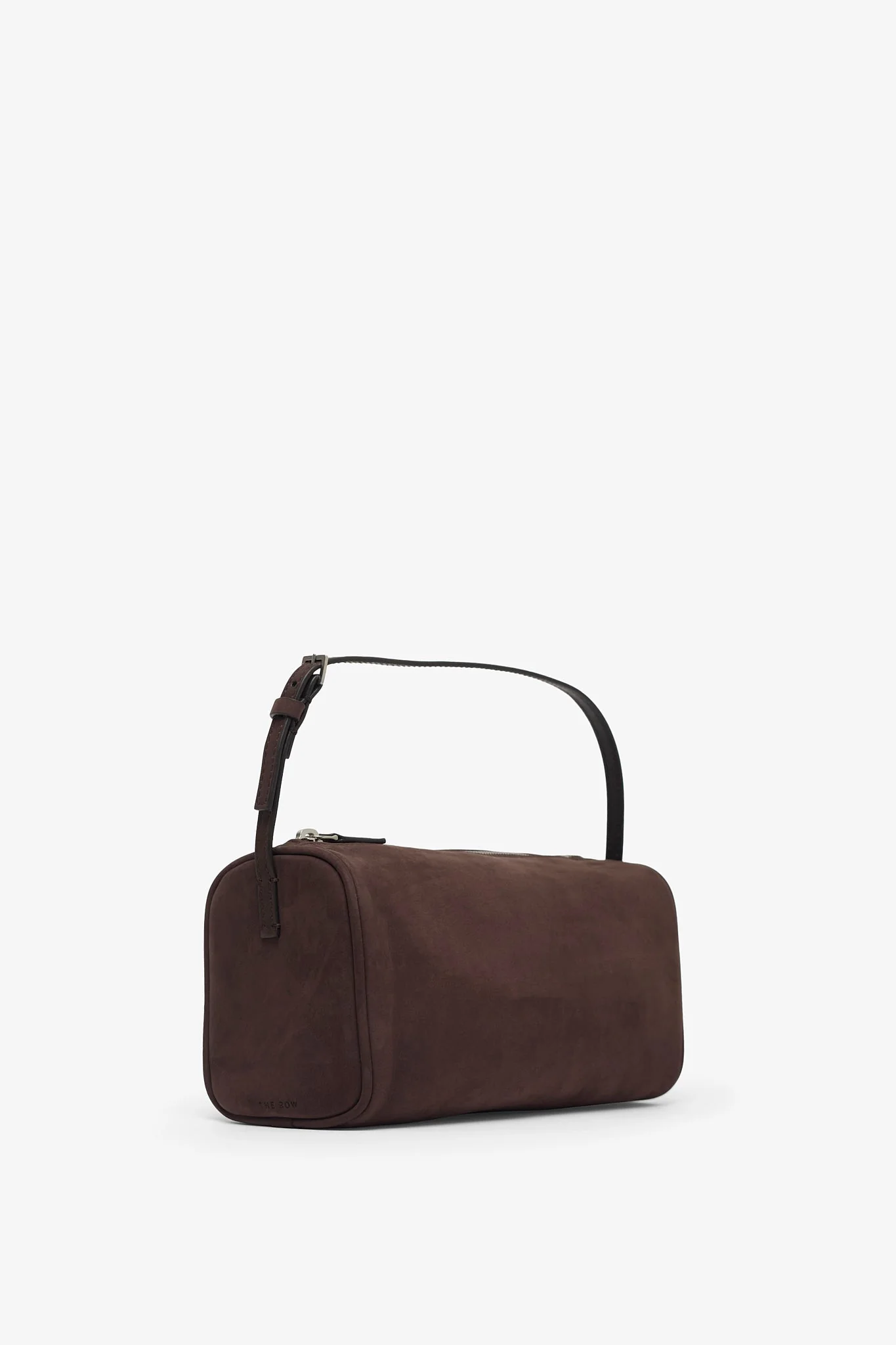 90's brown nubuck leather bag - Image 3