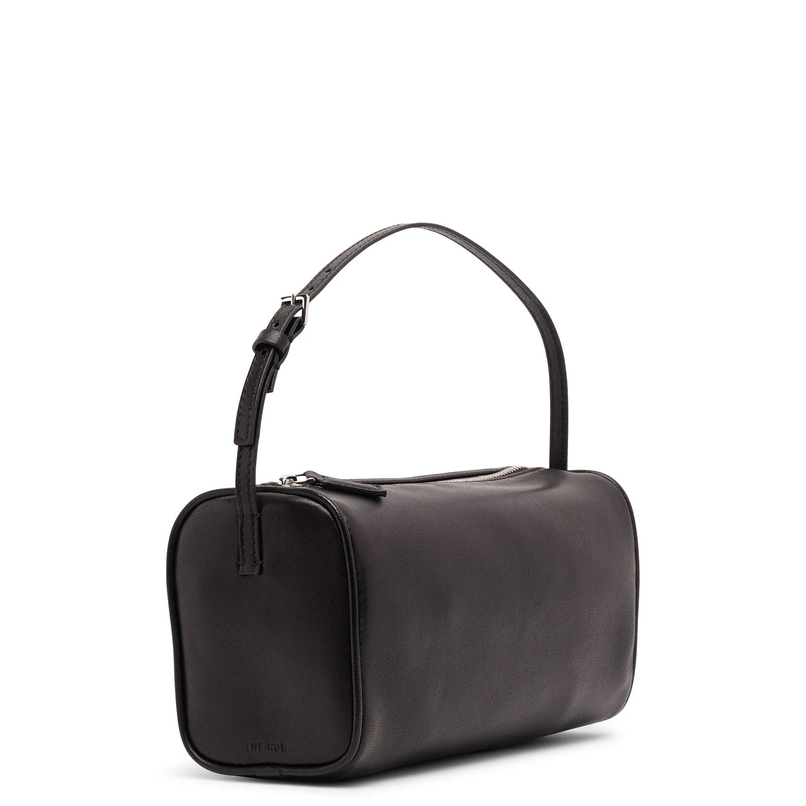 90'S dark brown leather bag - Image 3