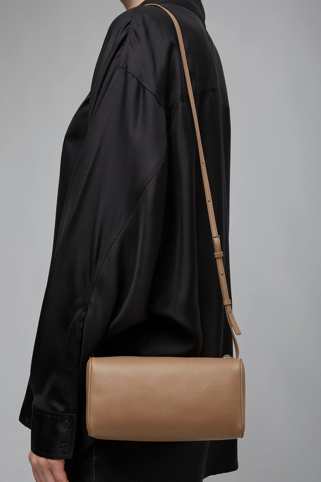90'S stone leather crossbody bag - Image 2