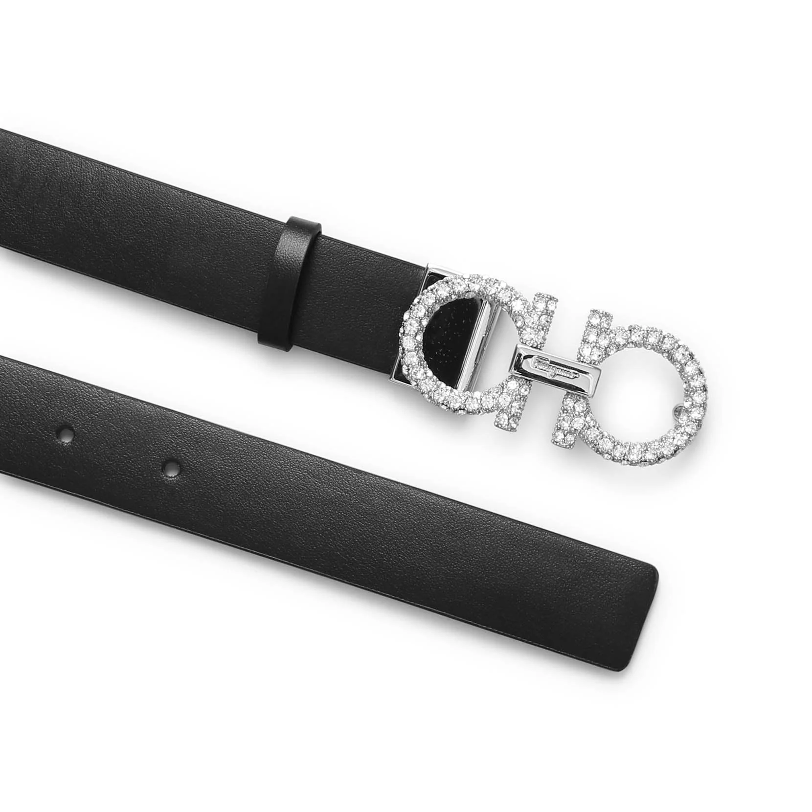 Adjustable gancini crystal belt - Image 2