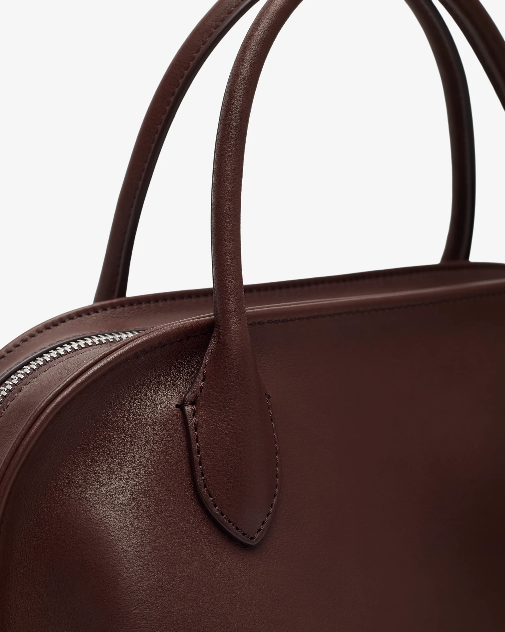 Agnes 12 burgundy leather bag - Image 3