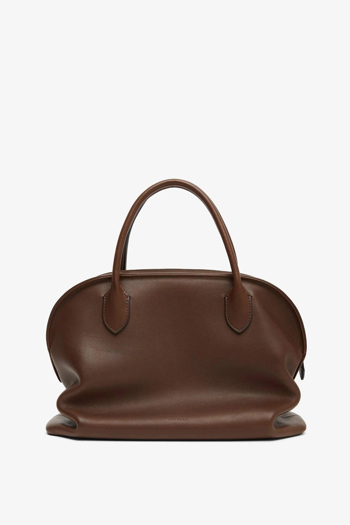 Agnes brown leather bag