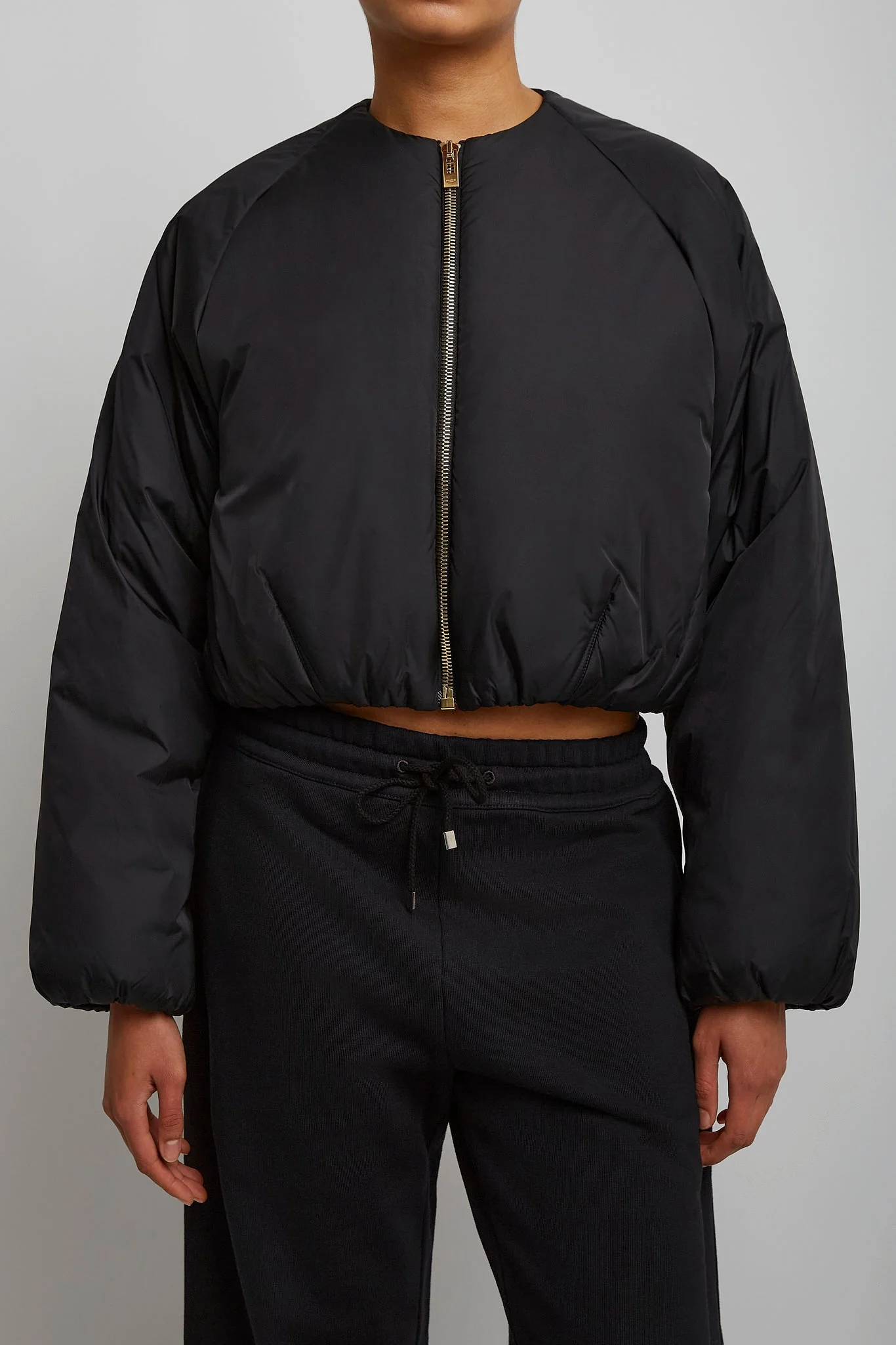 Alaia black bomber plie jacket - Image 2