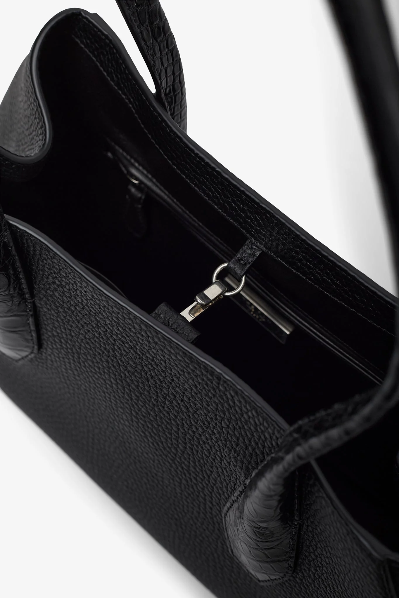 Alger contrast leather shoulder bag - Image 5