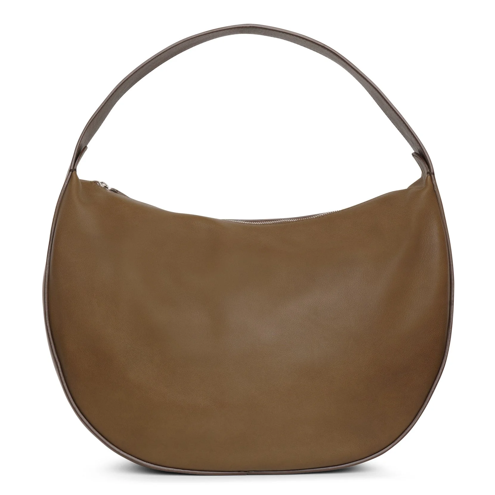 Allie brown leather shoulder bag - Image 4