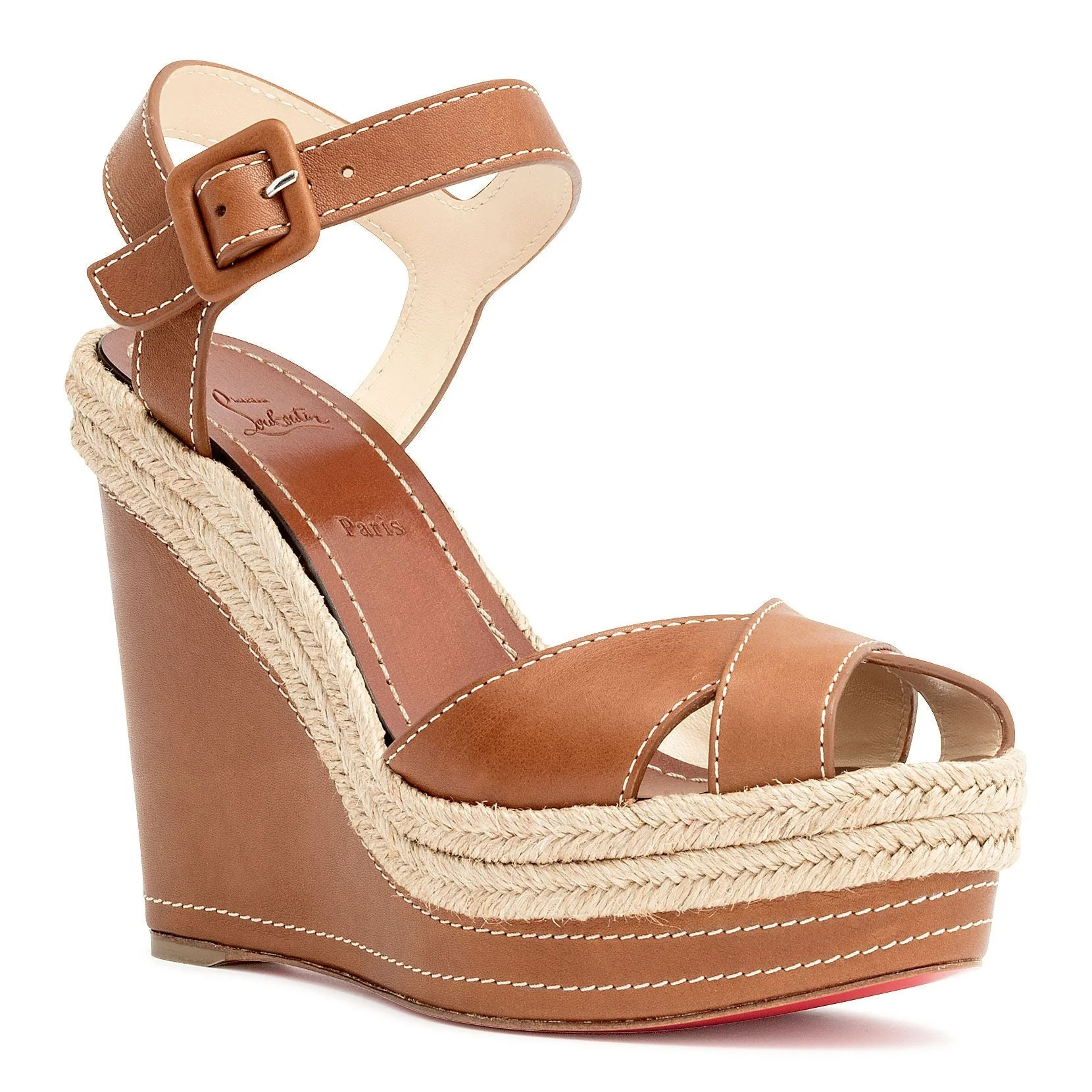 Almeria 120 tan leather espadrilles - Image 2
