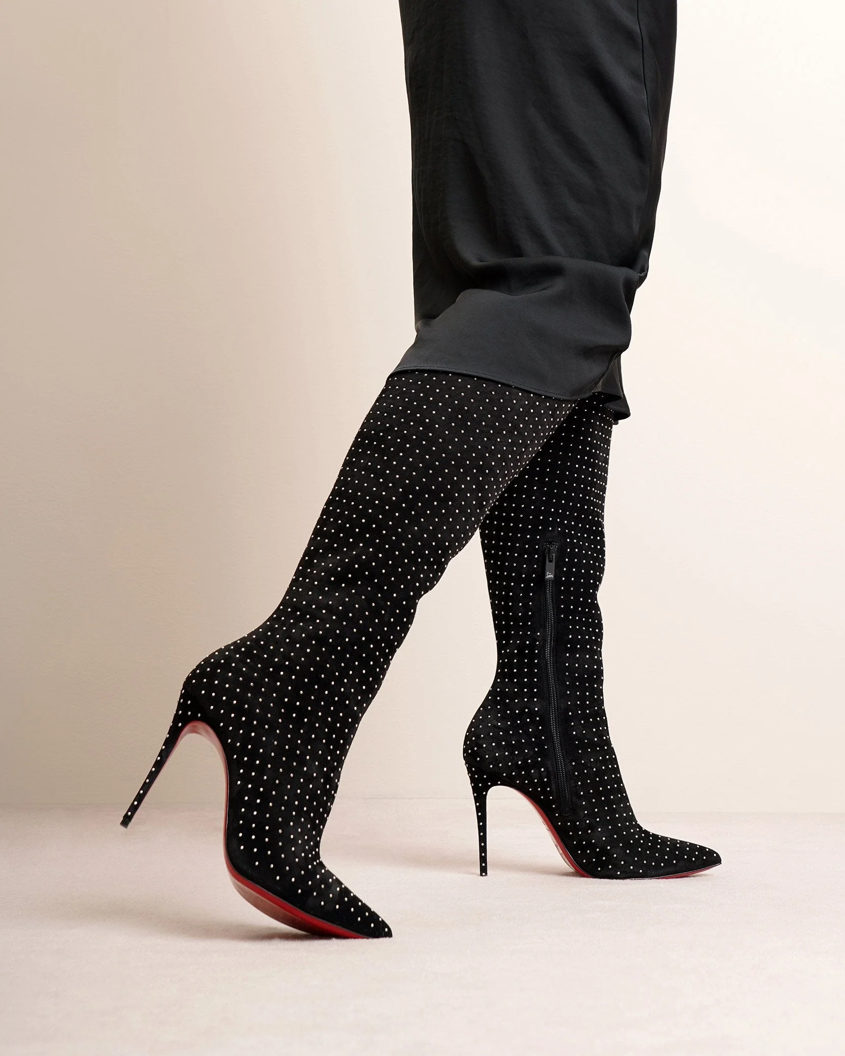 Alta Botta Plume 100 suede boots - Image 2