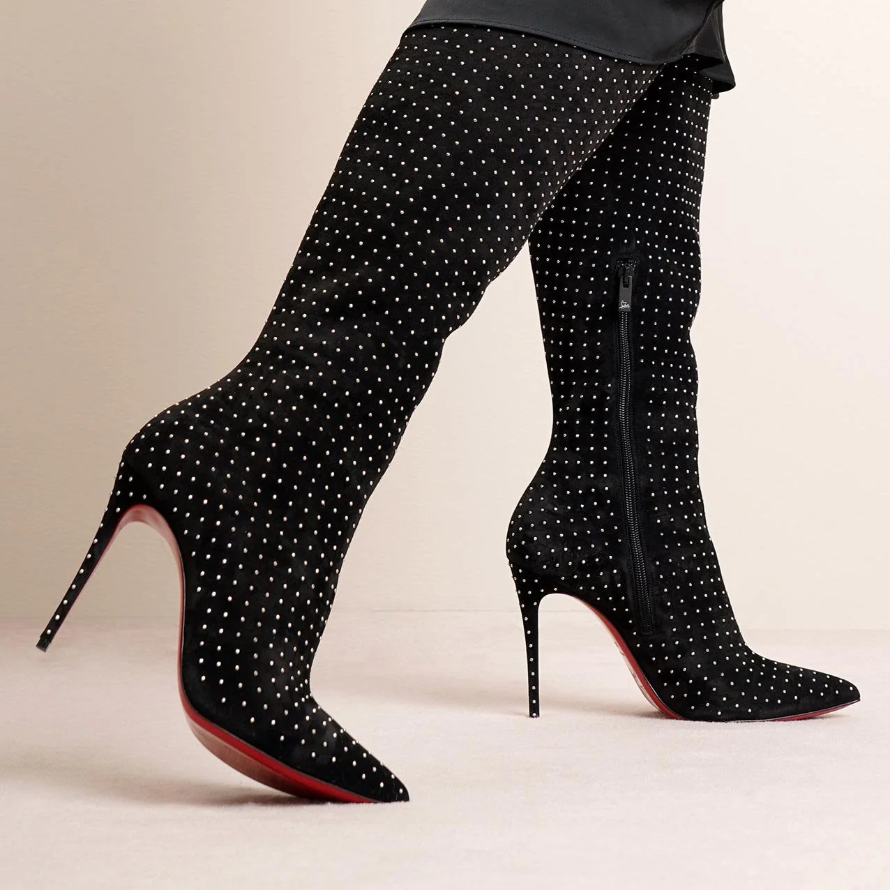 Alta Botta Plume 100 suede boots - Image 7