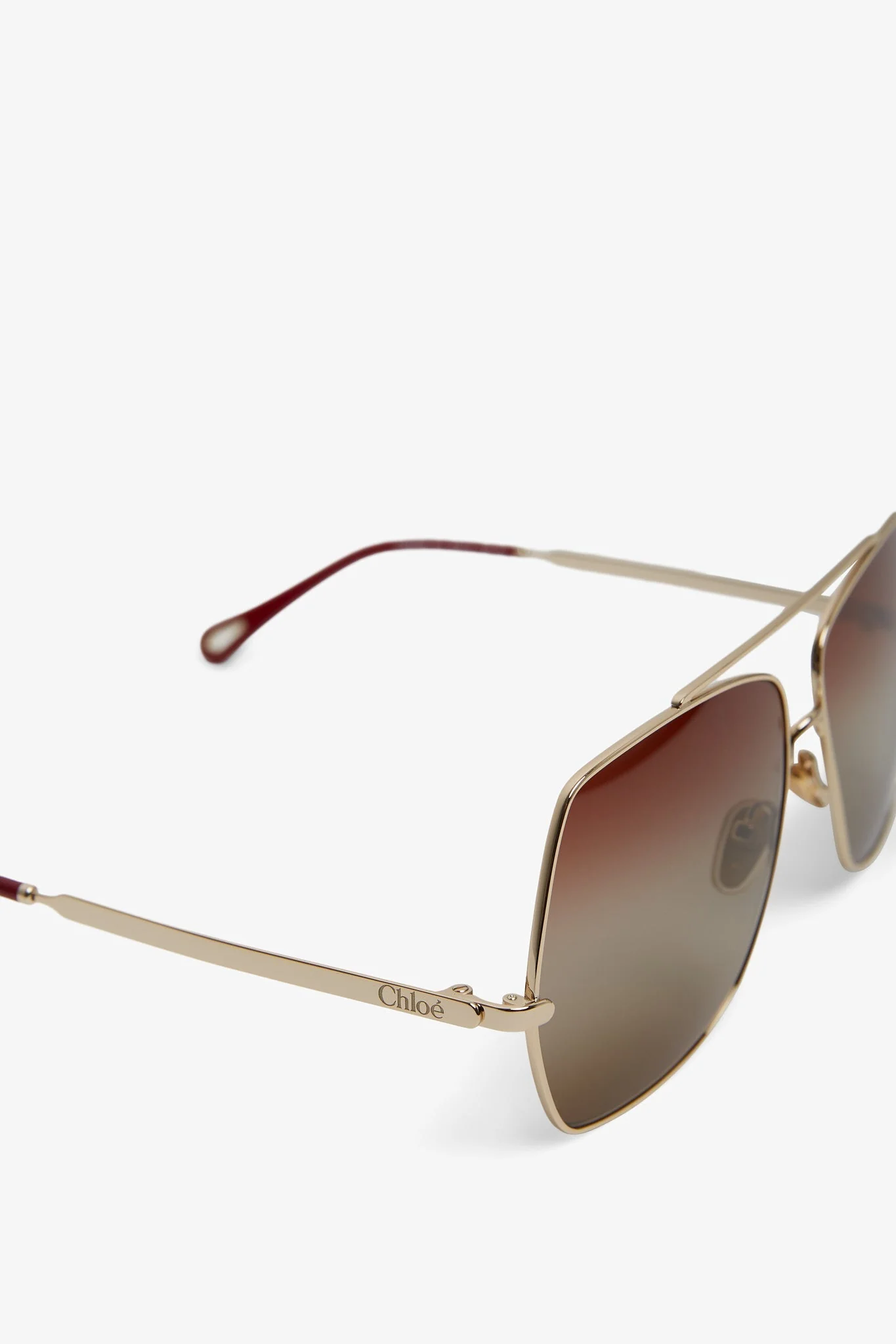 Aly brown sunglasses - Image 3