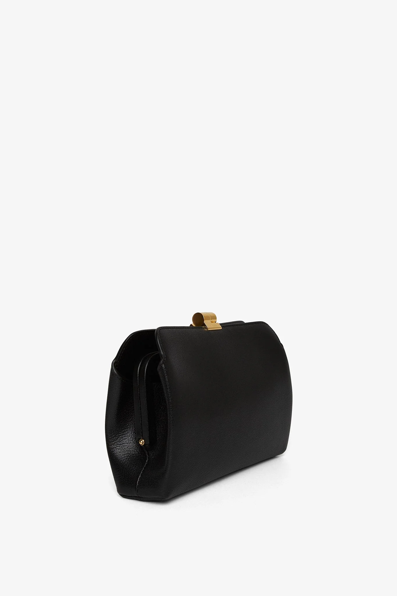Amazon black shiny leather clutch - Image 3