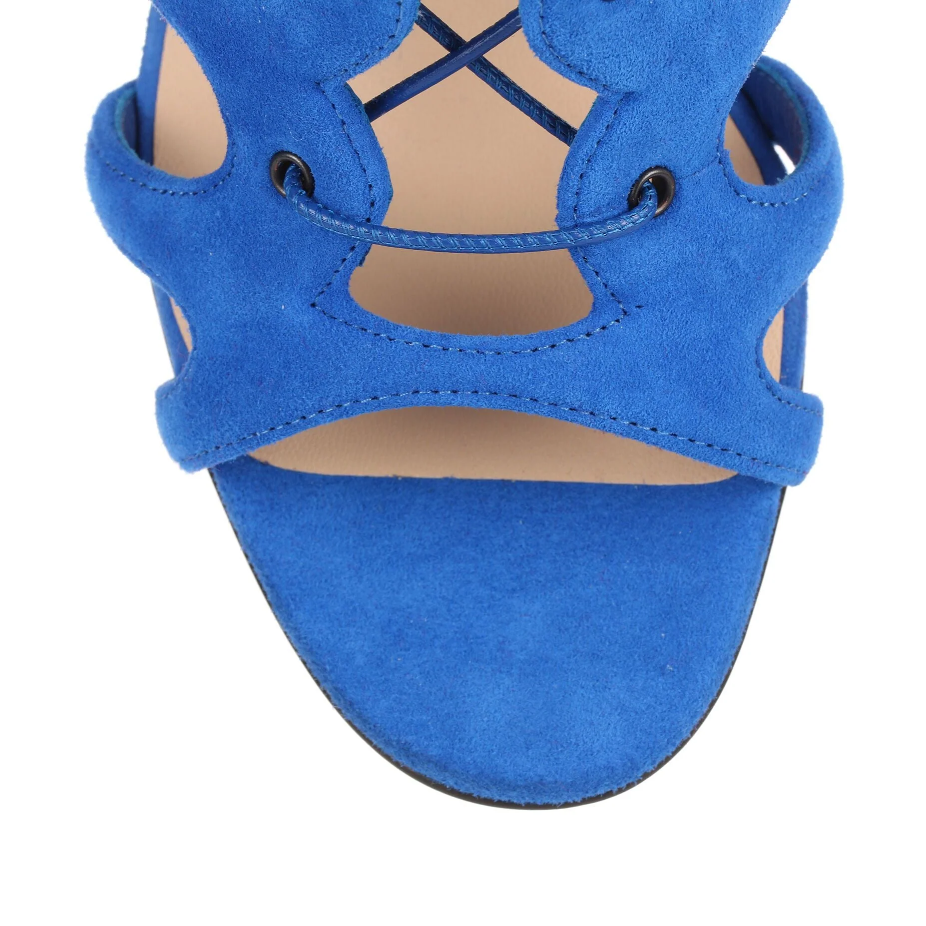 Amazoulo 100 blue suede sandal - Image 4