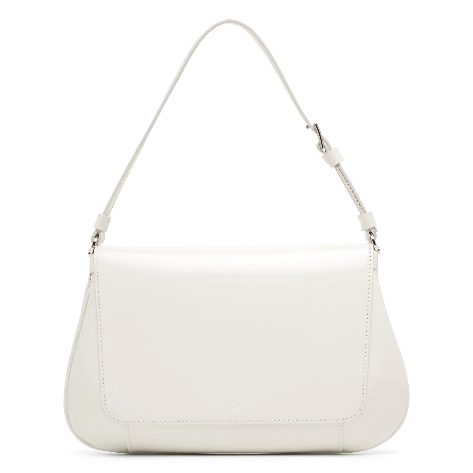 Ami Spazzolato white leather bag - Image 4