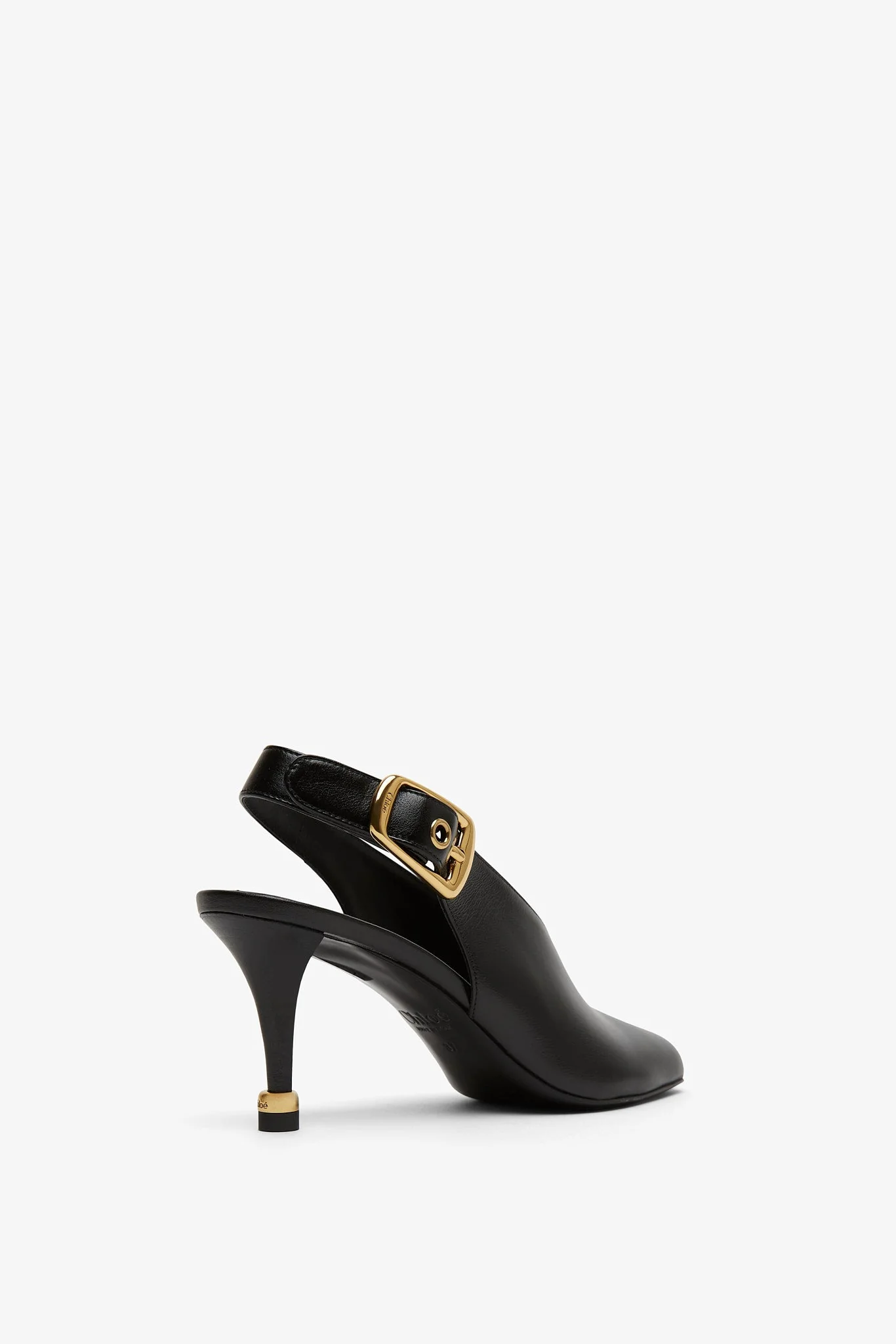 Andrea black slingback pumps - Image 3