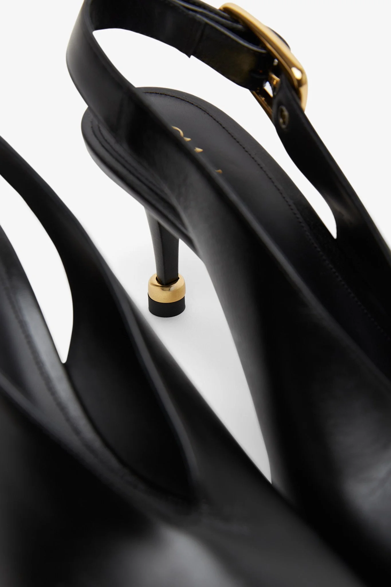 Andrea black slingback pumps - Image 5
