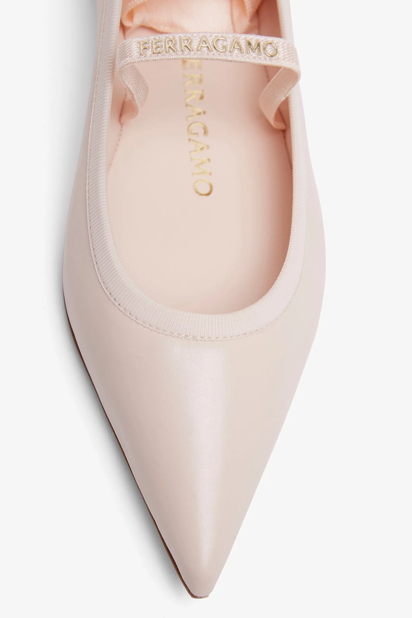 Ankle ribbon pink ballet flats - Image 6