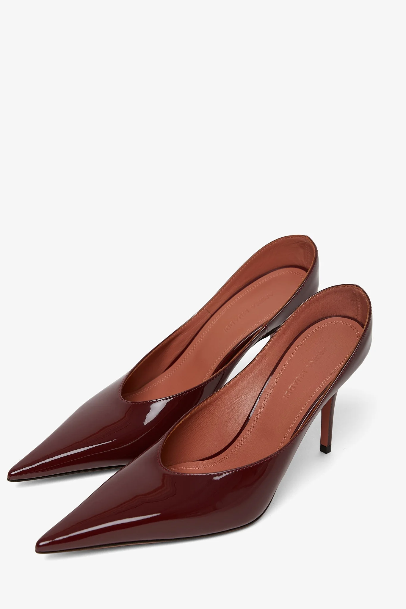 Anok 90 red patent mules - Image 4