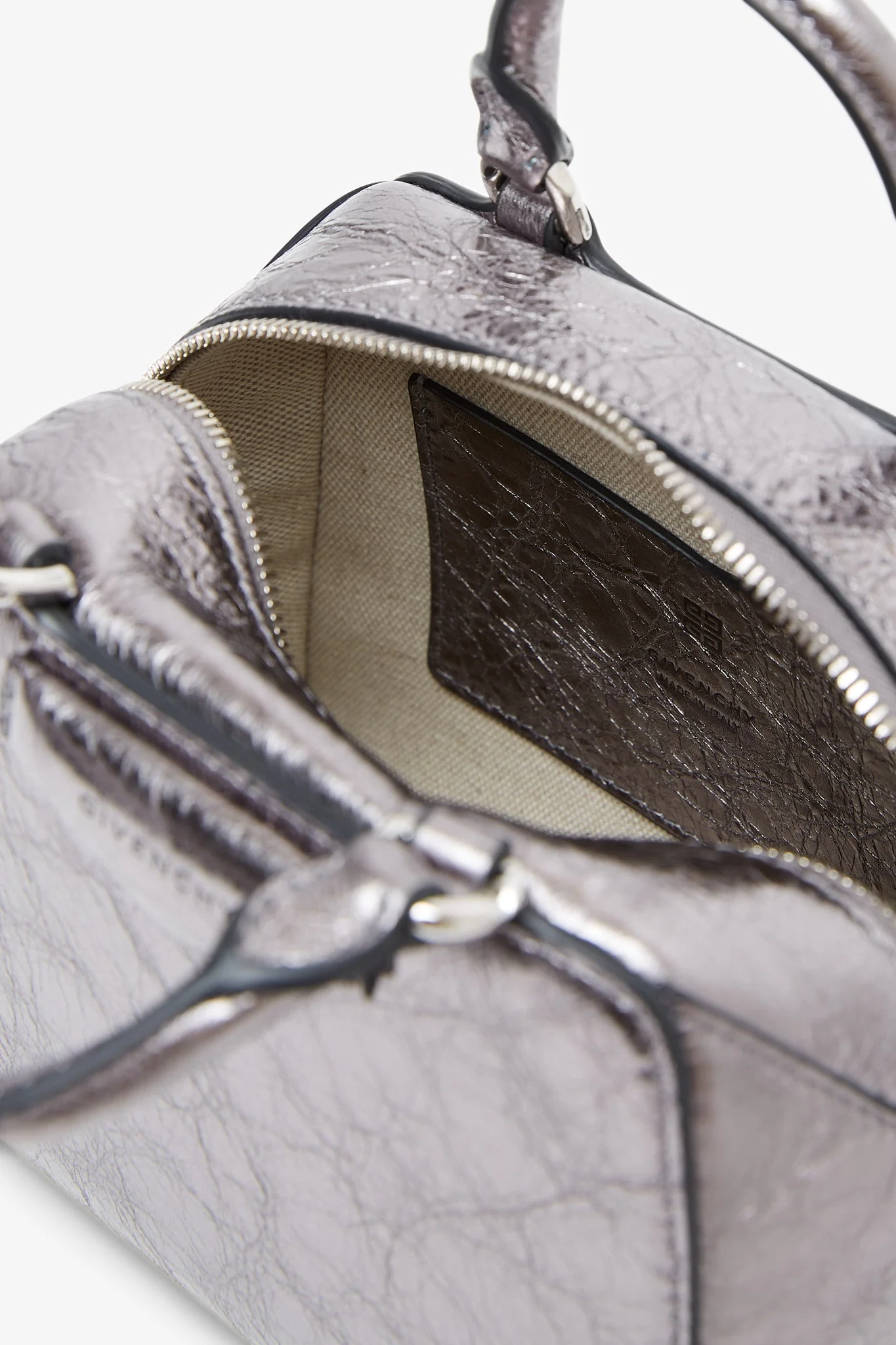 Antigona Cube nano silver bag - Image 6