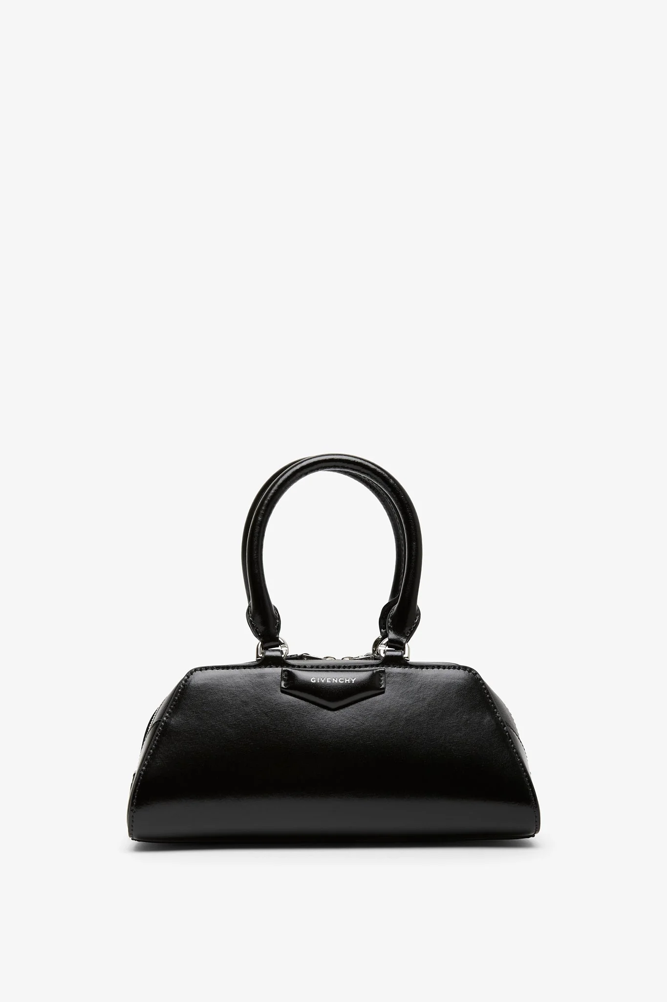 Antigona east west black mini bag