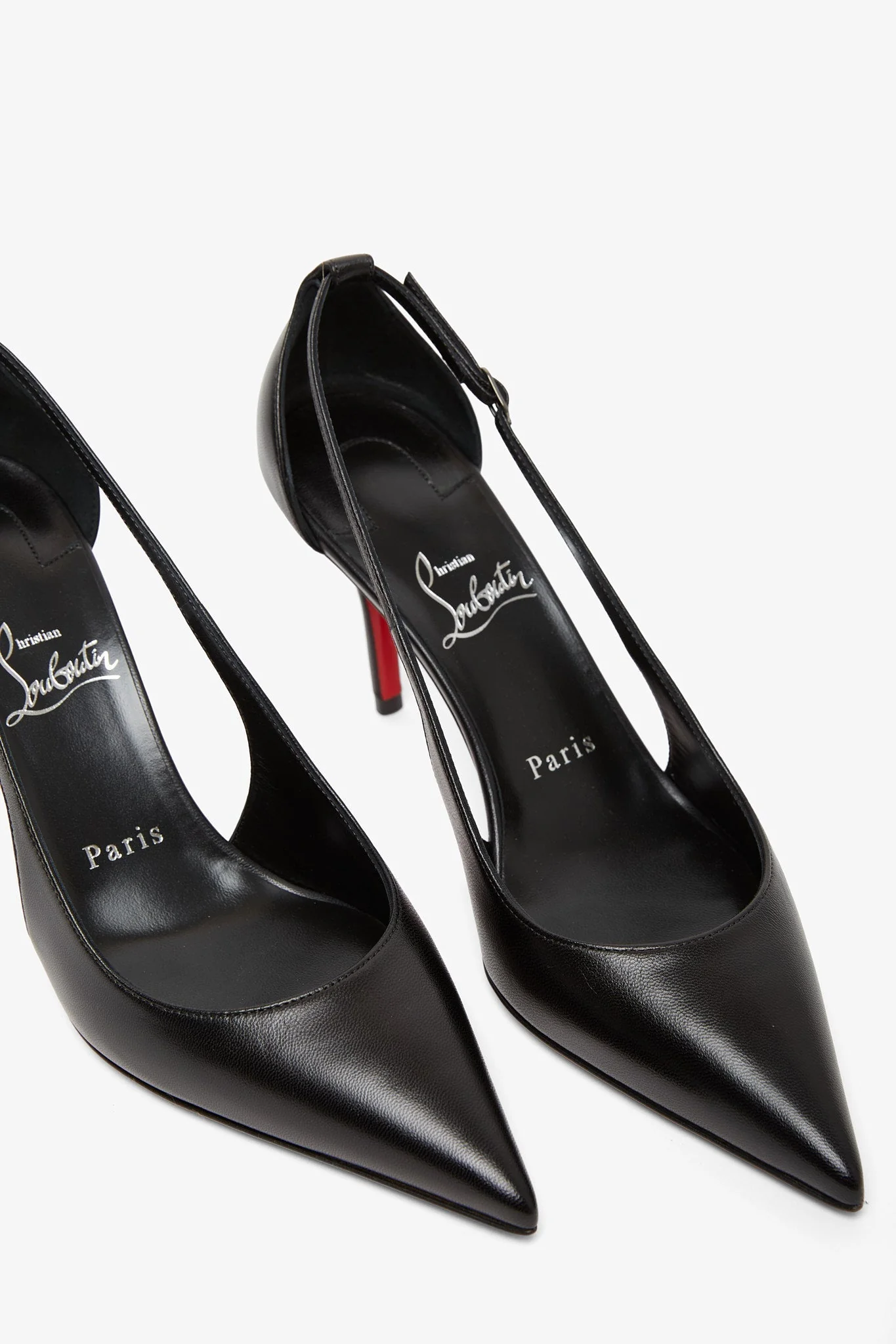 Apostrophatoric 80 black leather pumps - Image 4
