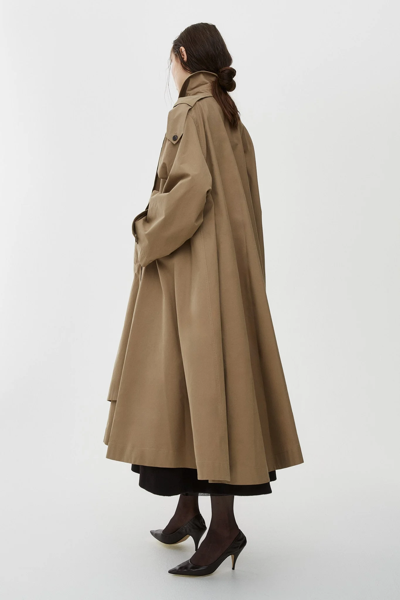 Aralia beige coat - Image 3