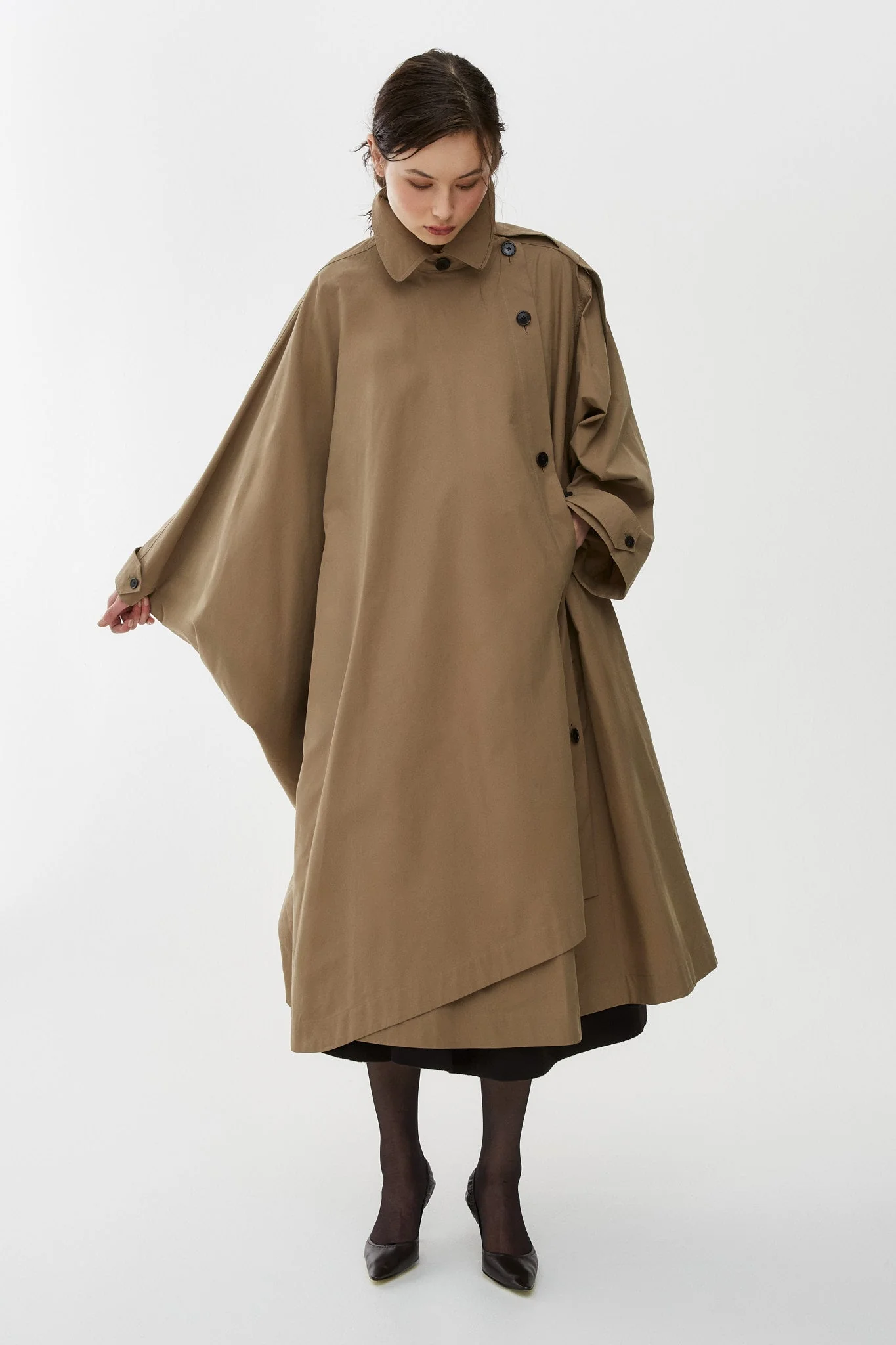 Aralia beige coat - Image 5
