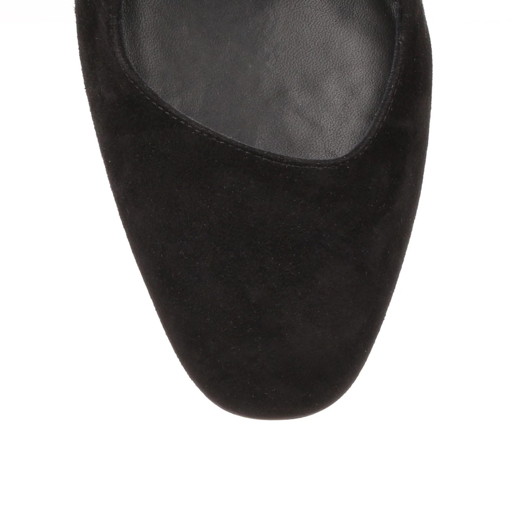 Arezzo 85 black suede pump - Image 4