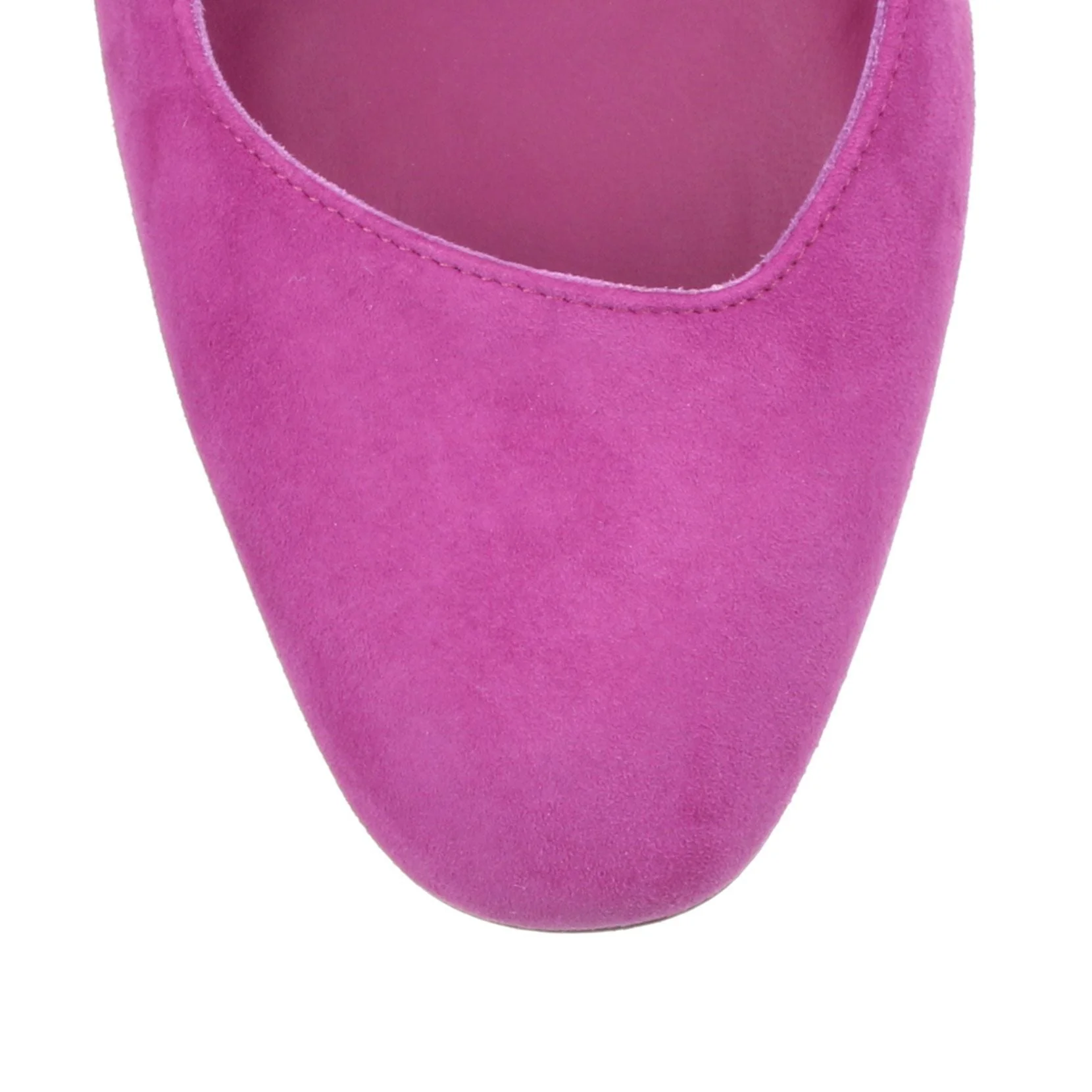 Arezzo 85 pink suede pump - Image 4