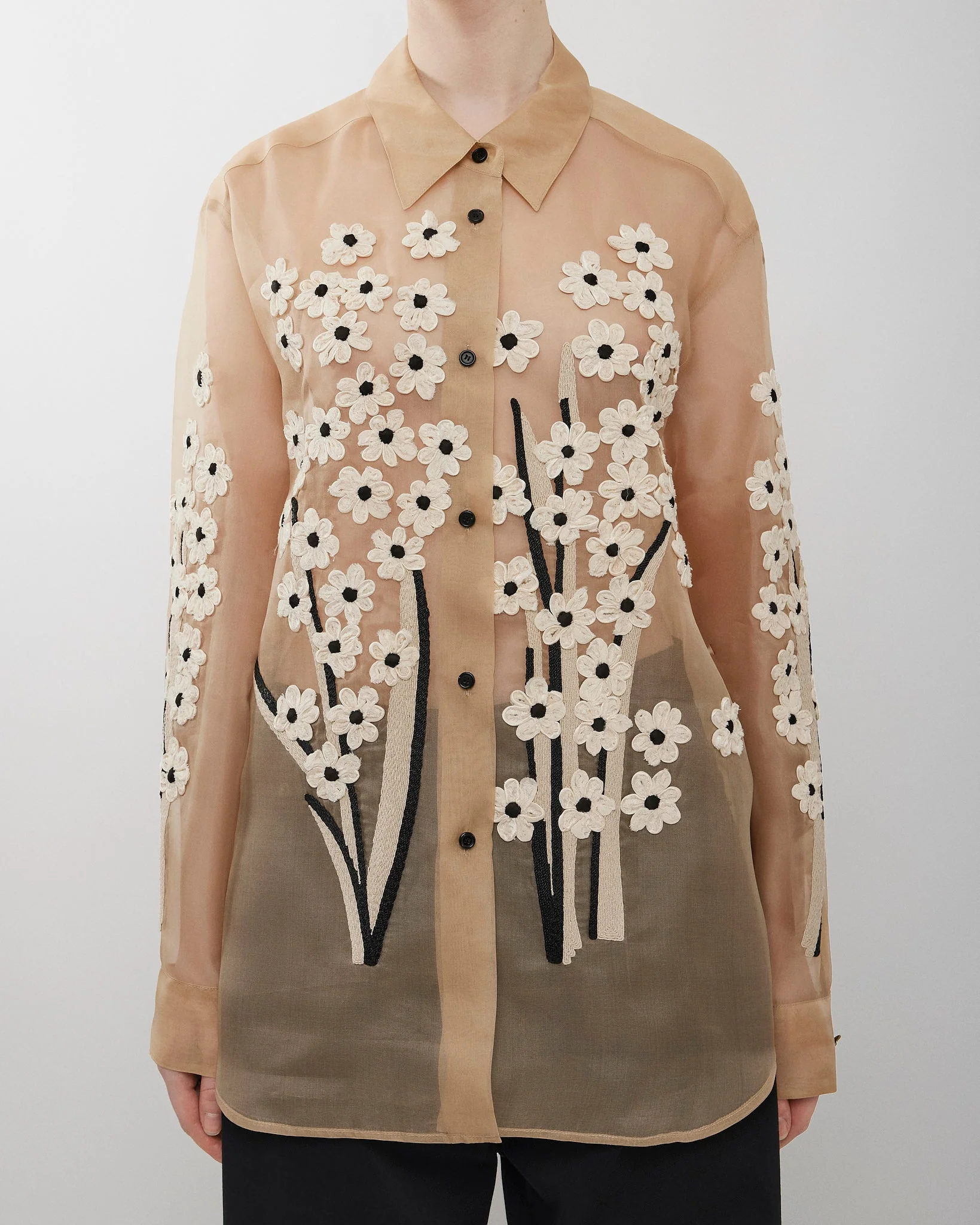 Argo floral satin blouse - Image 2