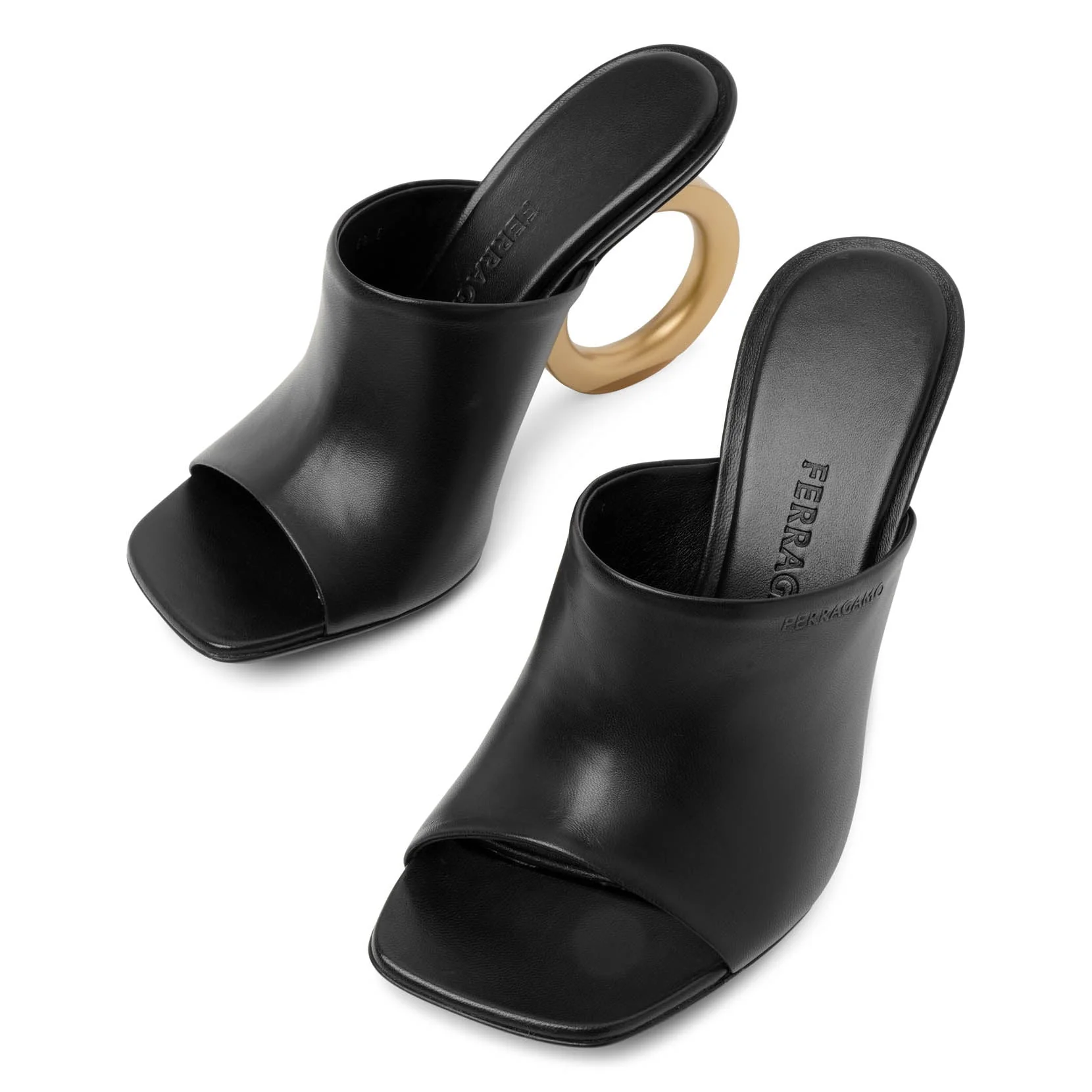 Astro 105 gancio black mules - Image 5