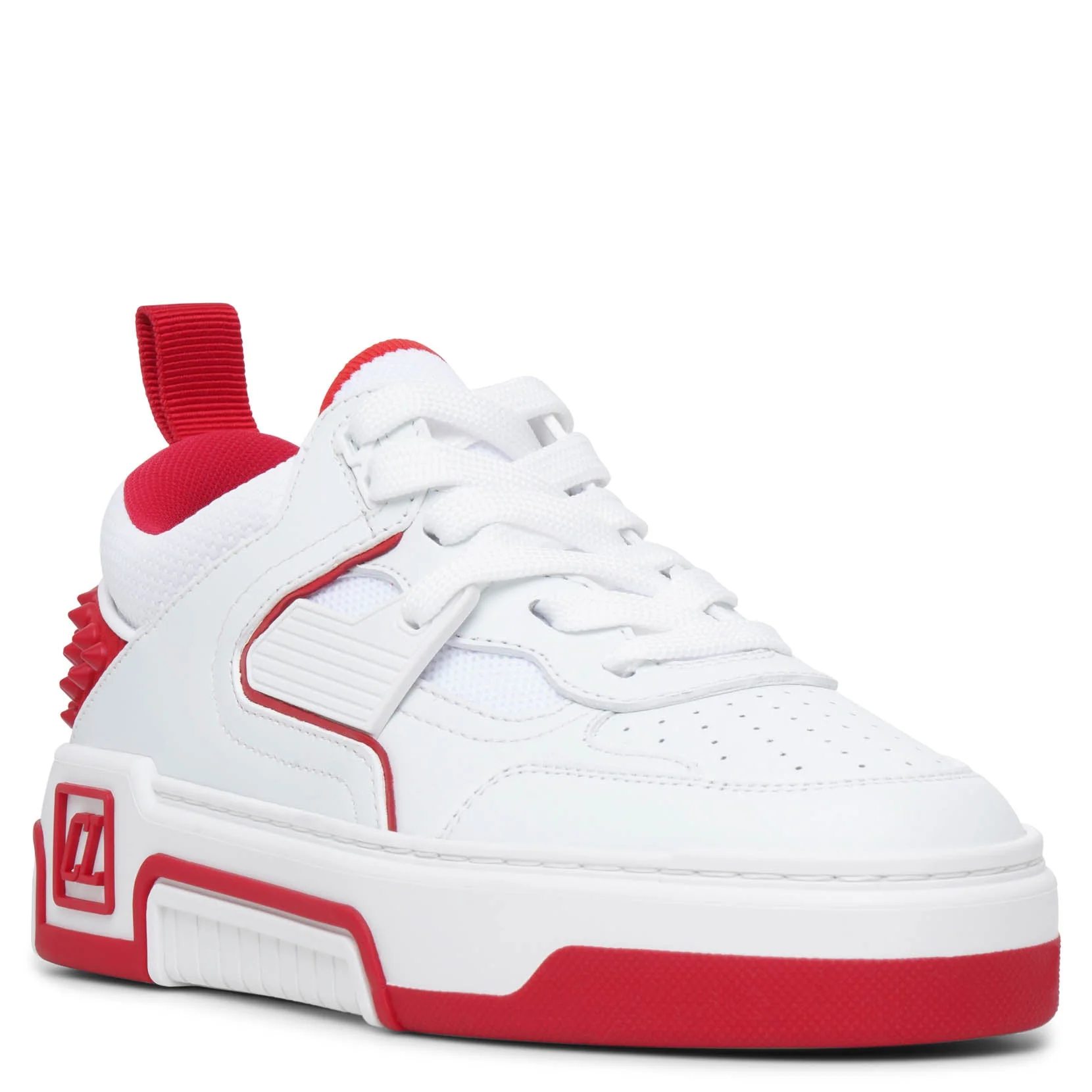 Astroloubi Donna white leather sneakers - Image 3