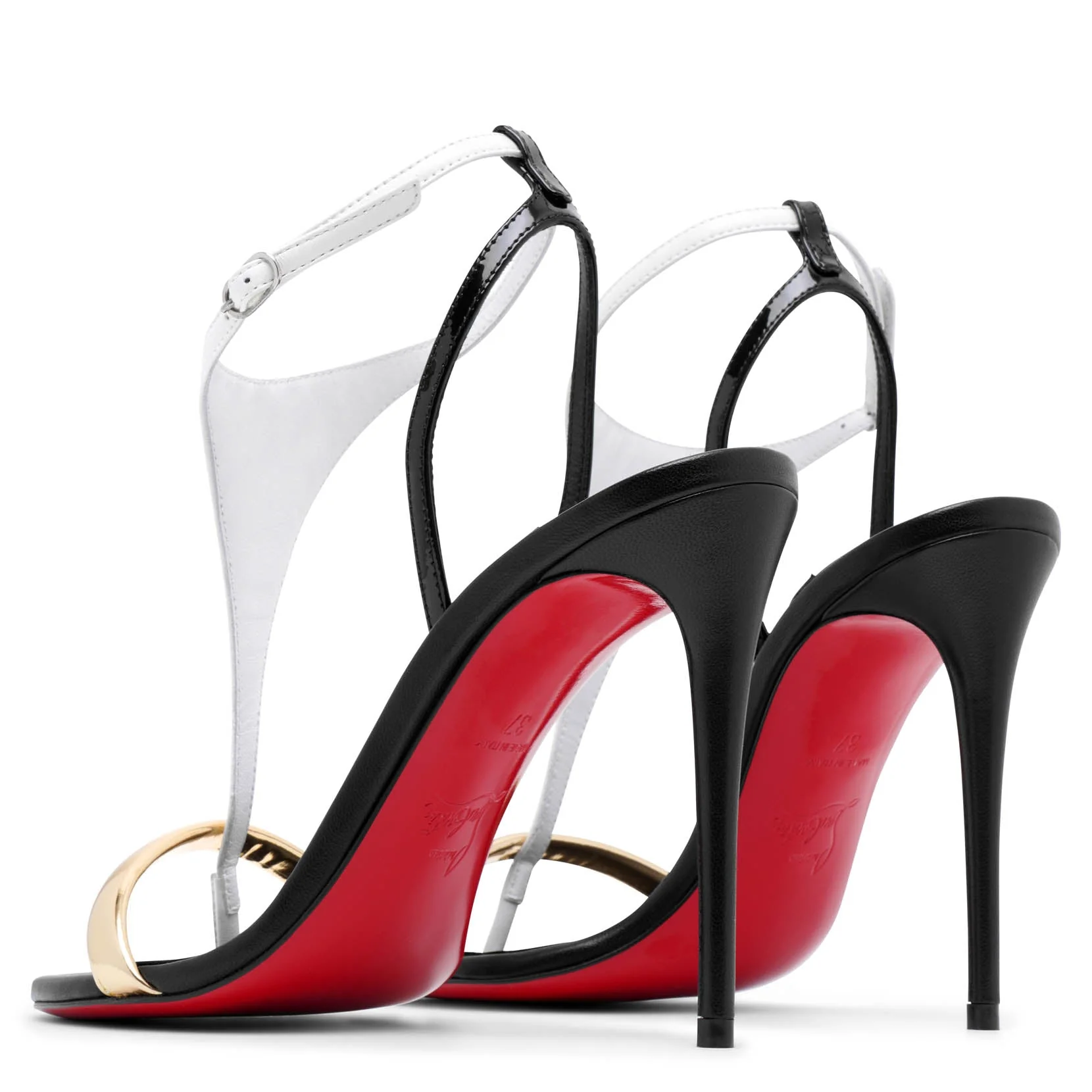 Athina 100 black sandals - Image 5