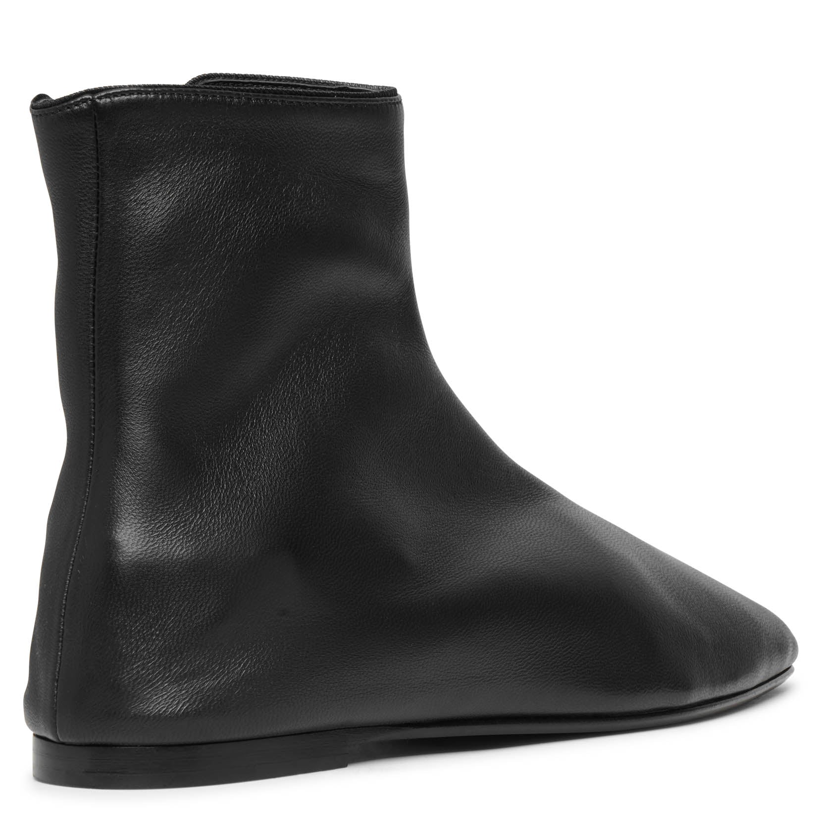 Ava black leather boots - Image 4