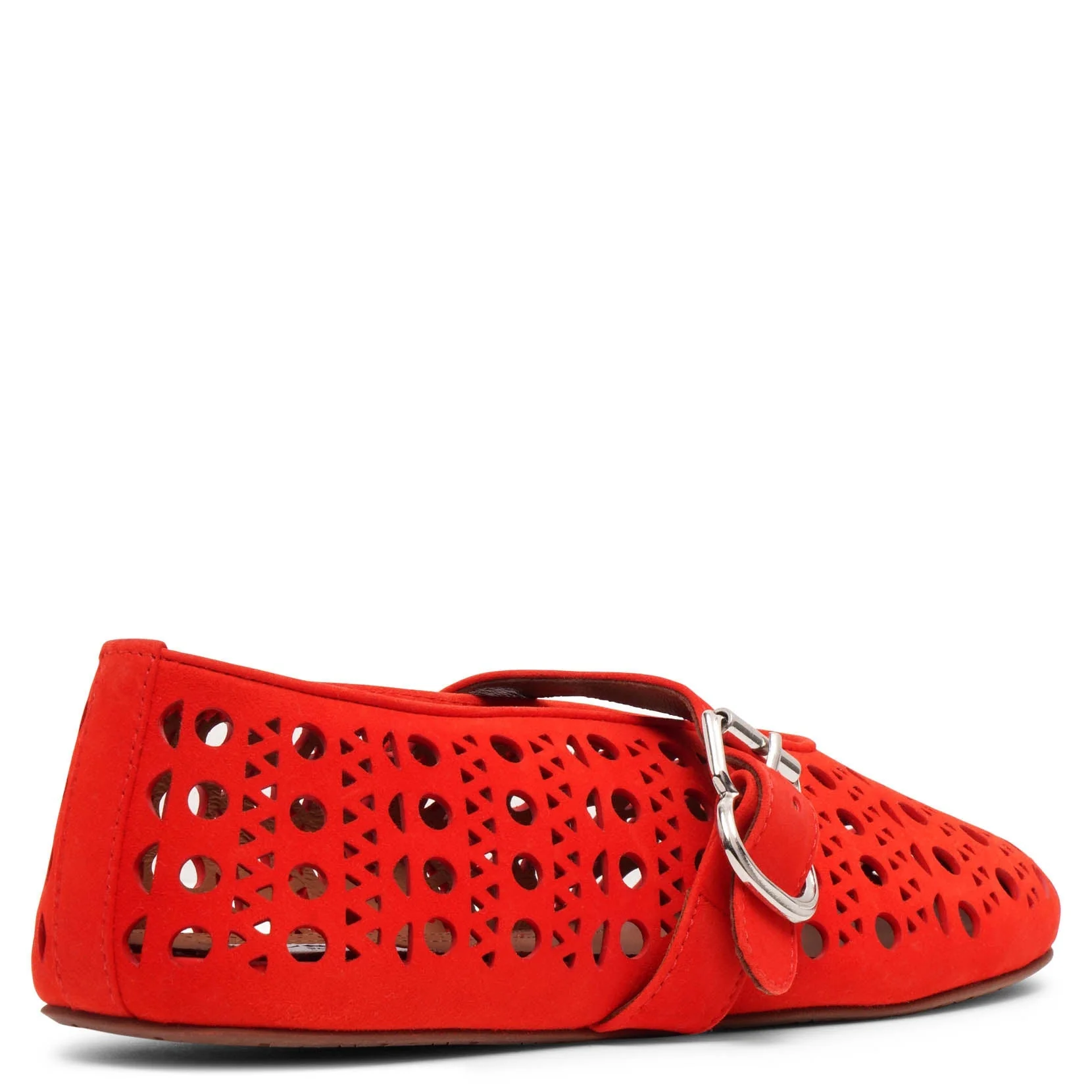 Ballerina red suede ballet flats - Image 4