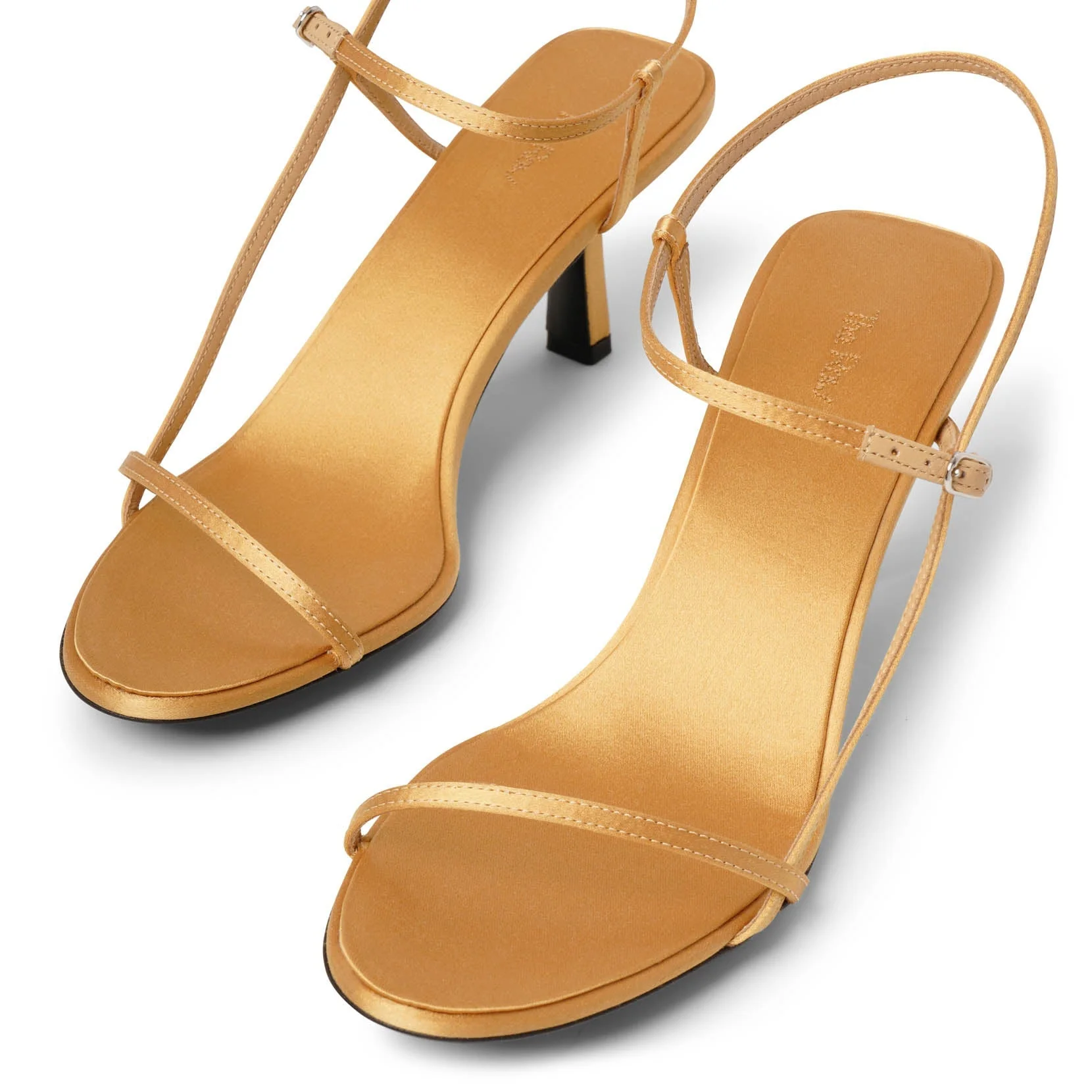 Bare sand satin sandals - Image 5
