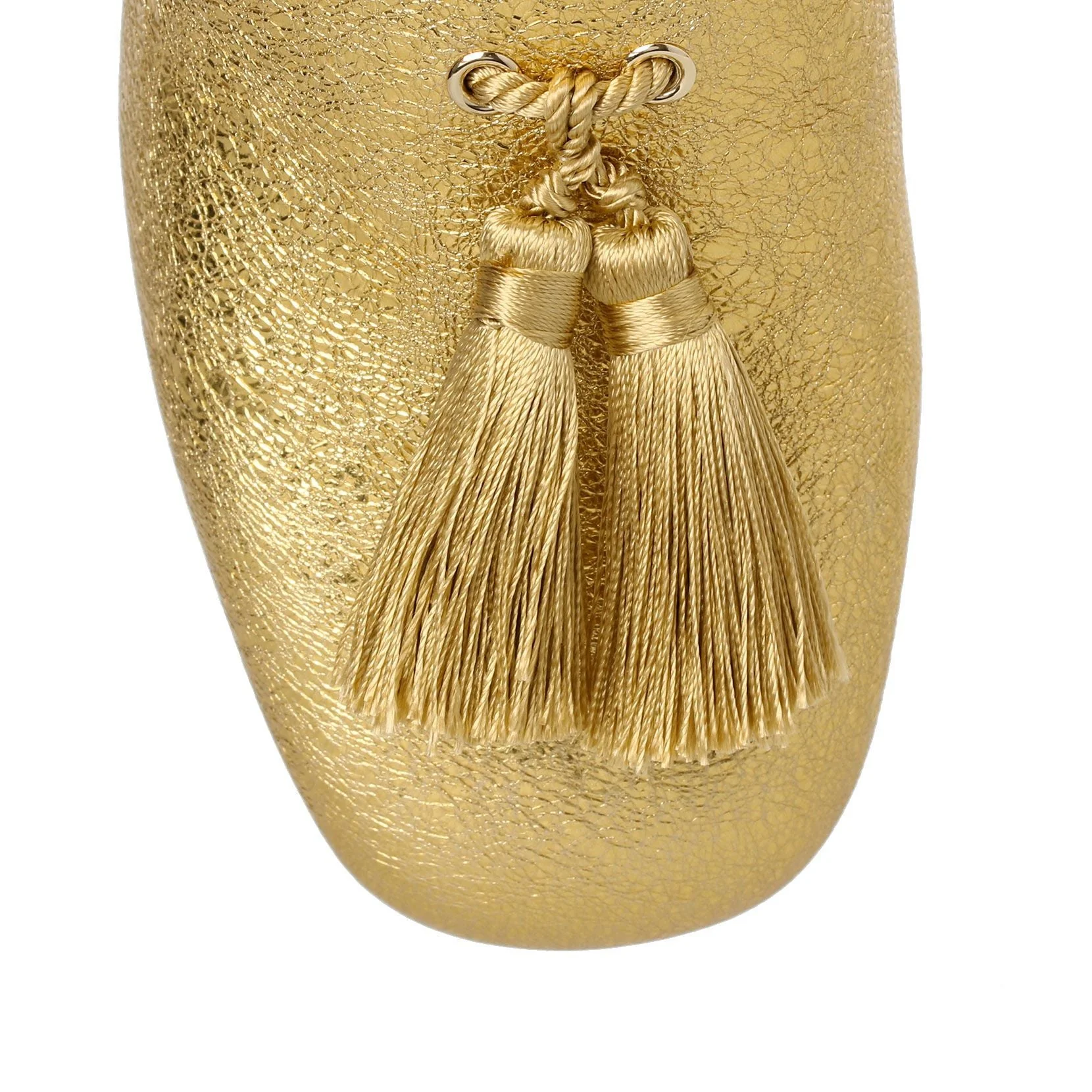 Barry 35 metallic gold leather mules - Image 4