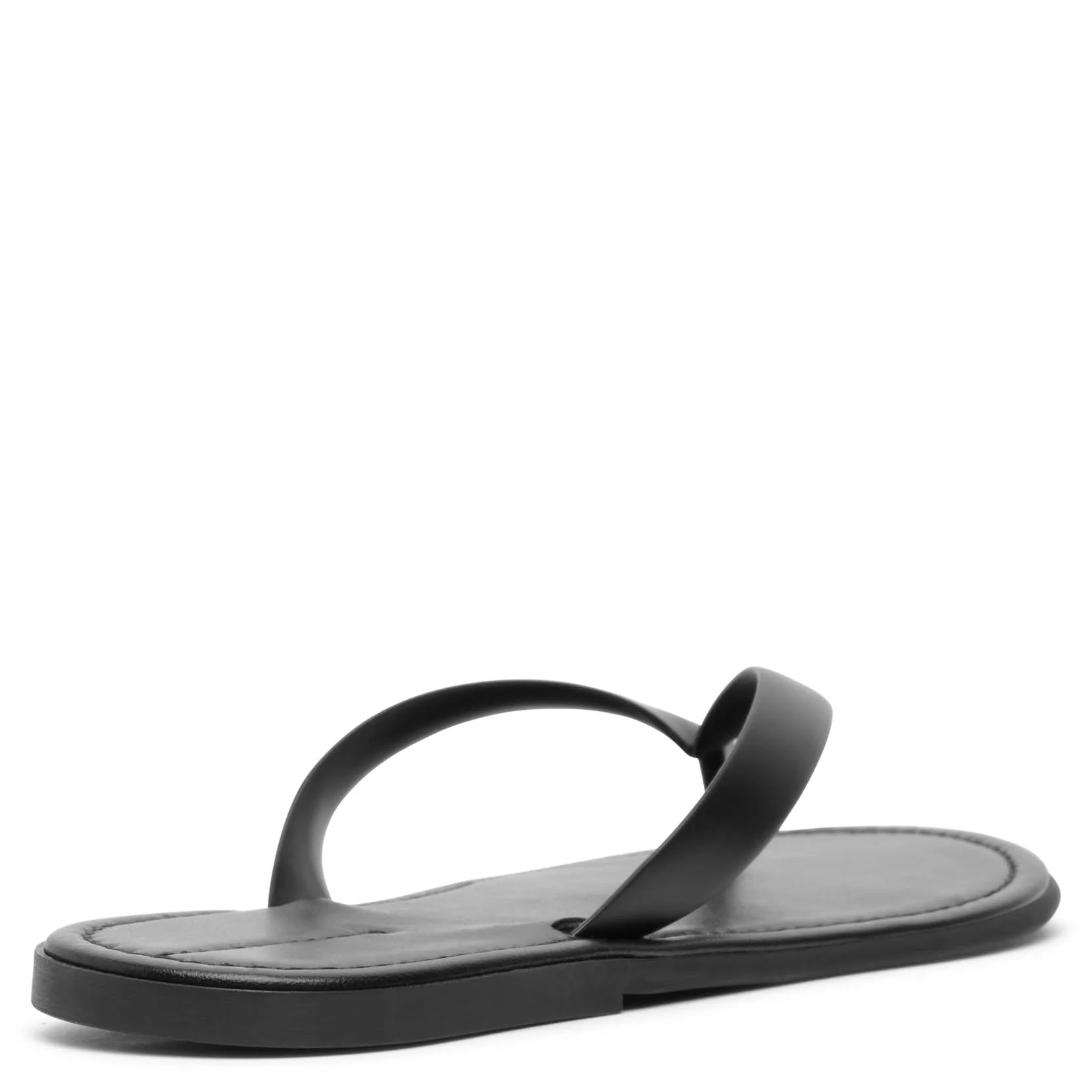 Beach black flip flop sandals - Image 4