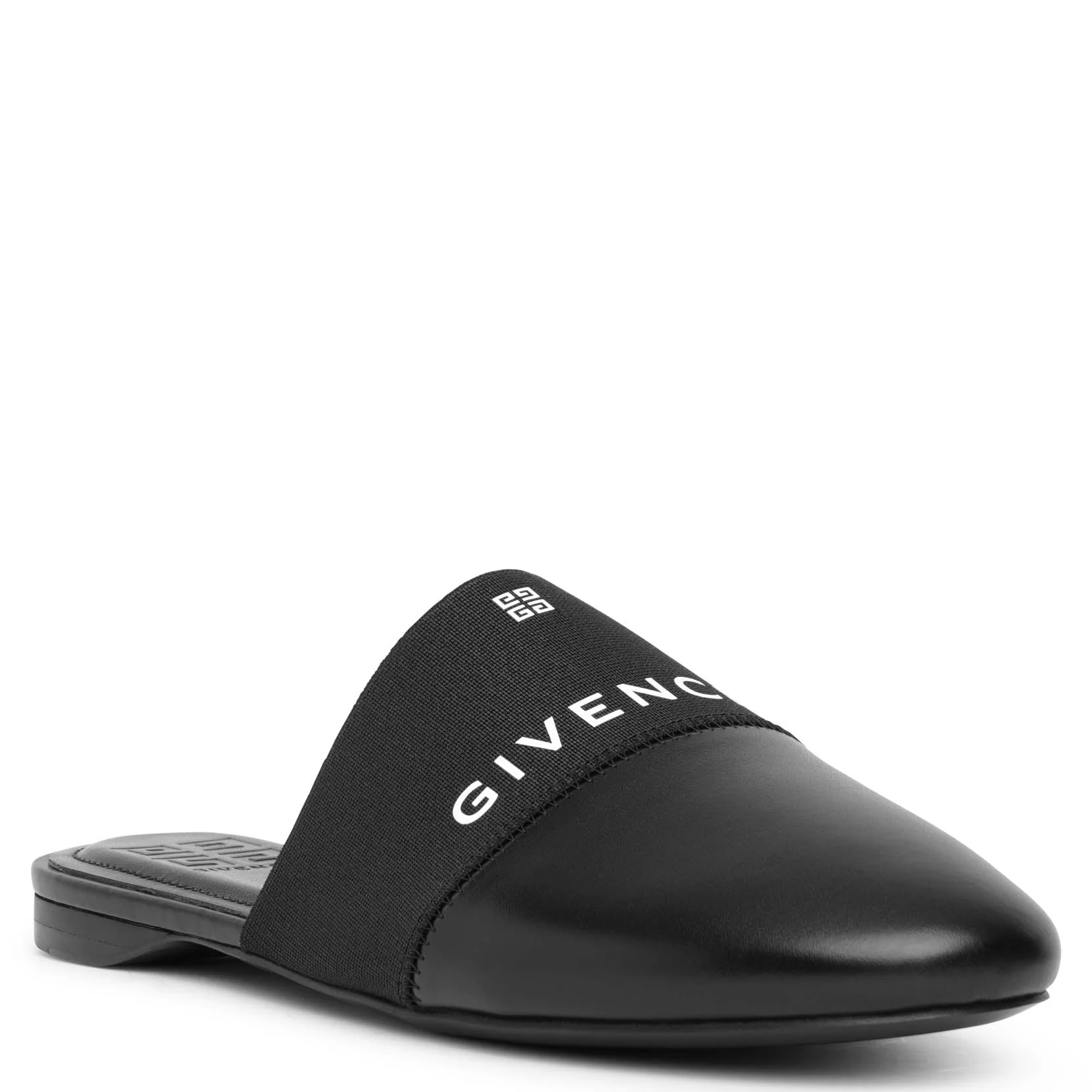 Bedford 4G black flat mules - Image 3