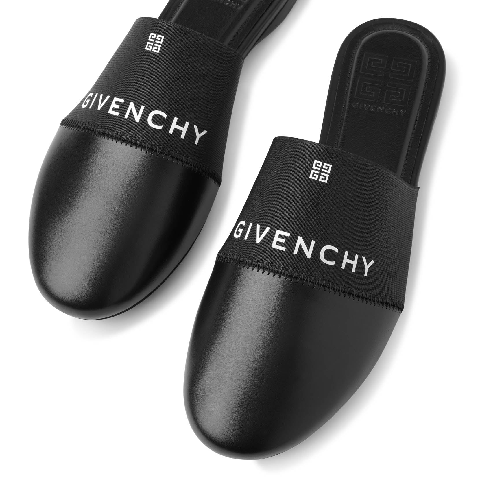 Bedford 4G black flat mules - Image 5