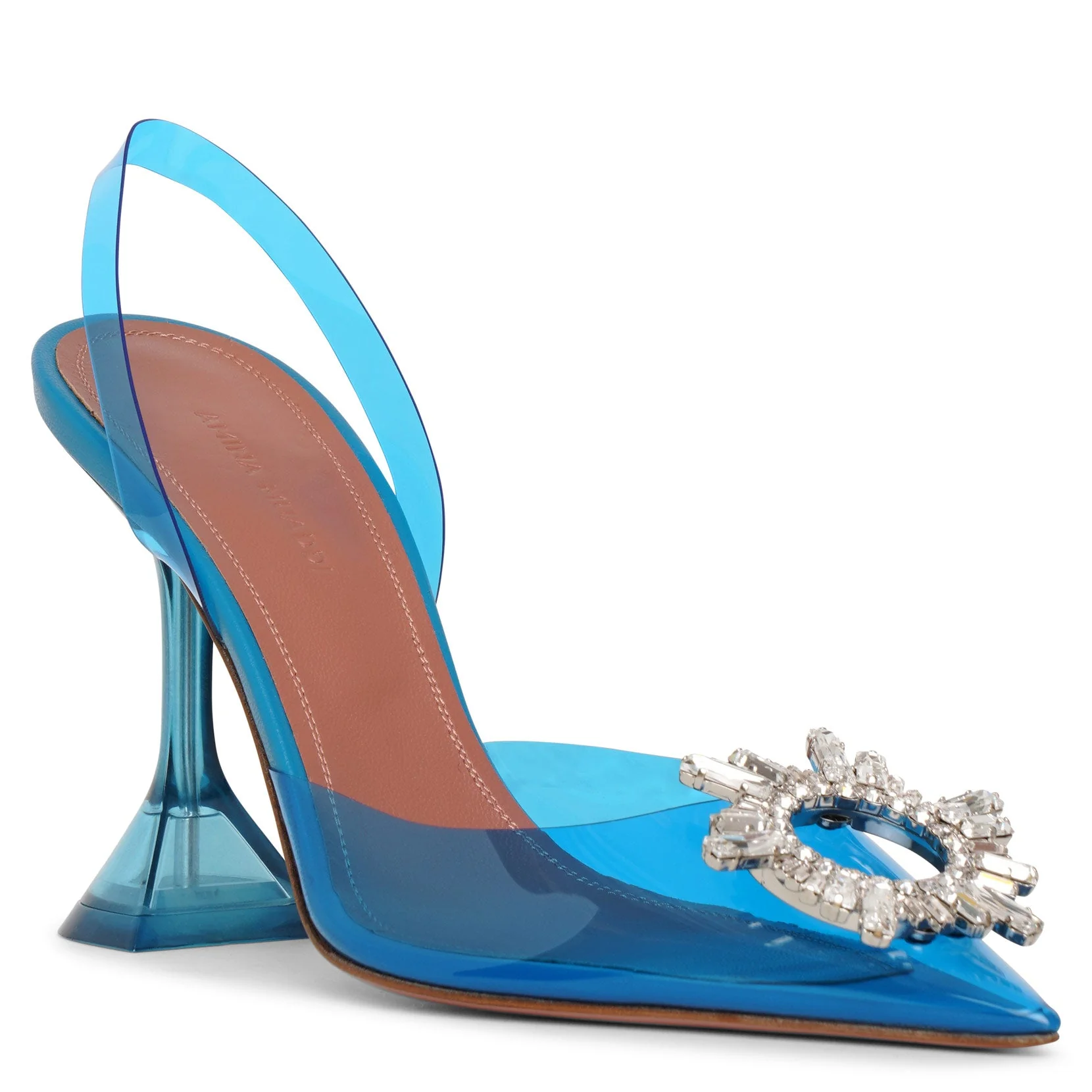 Begum crystal embellished pvc pumps - Image 3