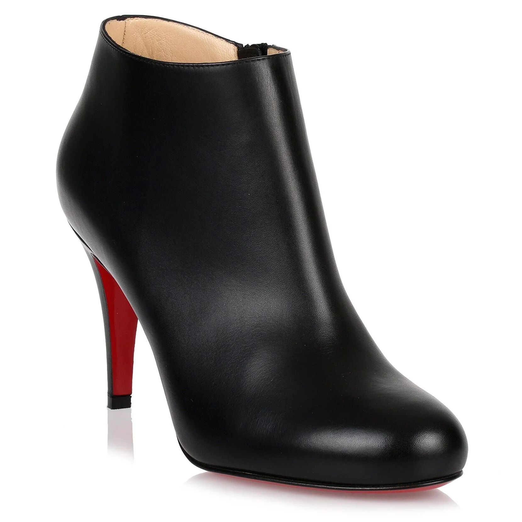 Belle 85 black leather ankle boot - Image 2
