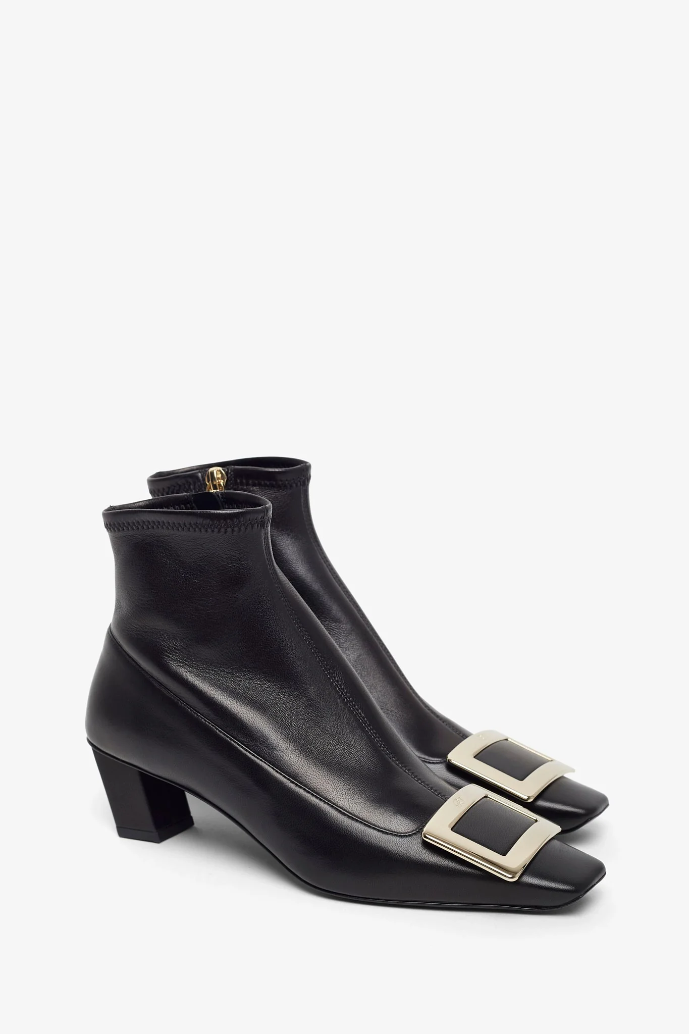 Belle Vivier 45 chelsea leather boots - Image 4